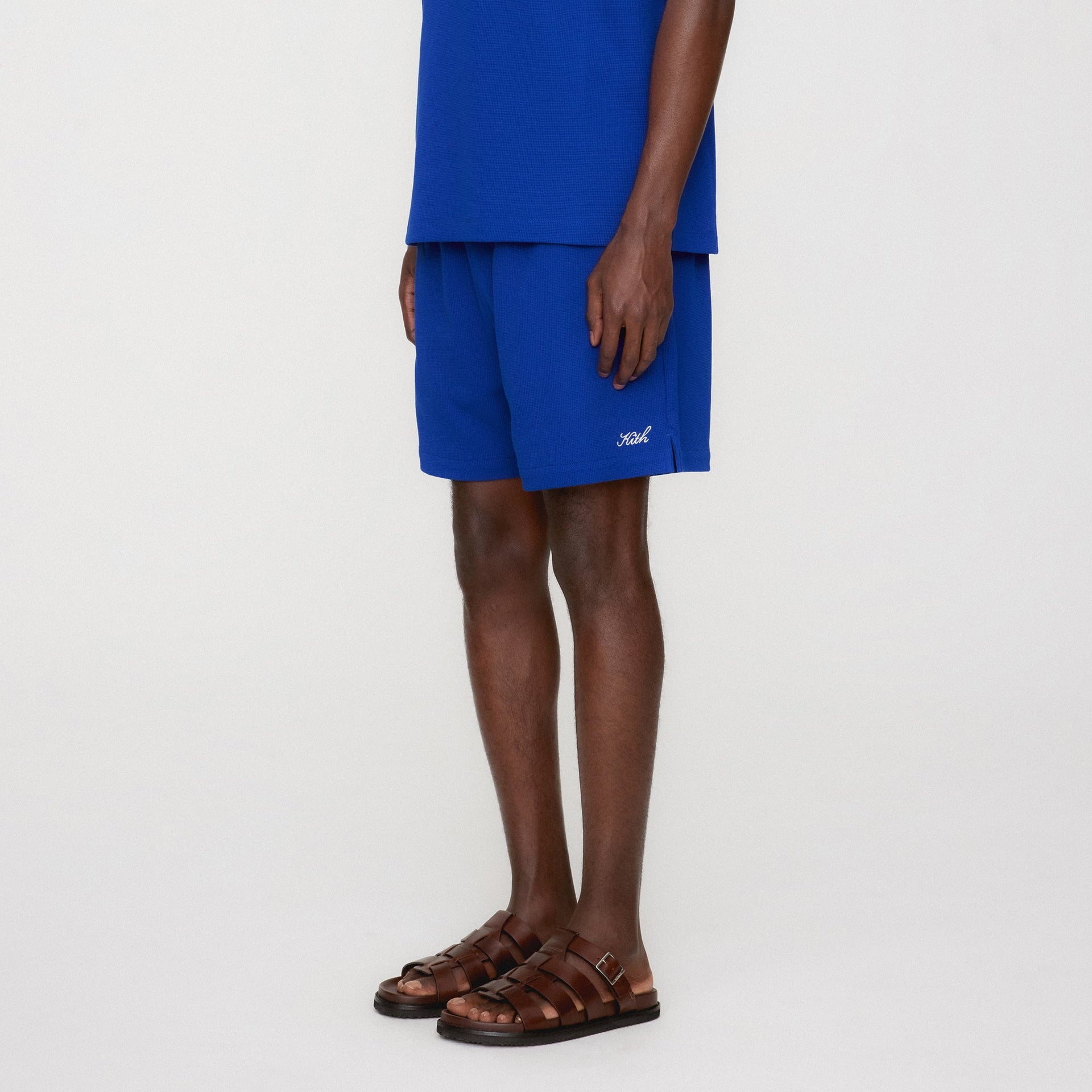 Kith Micro Waffle Graham Short - Cyclone