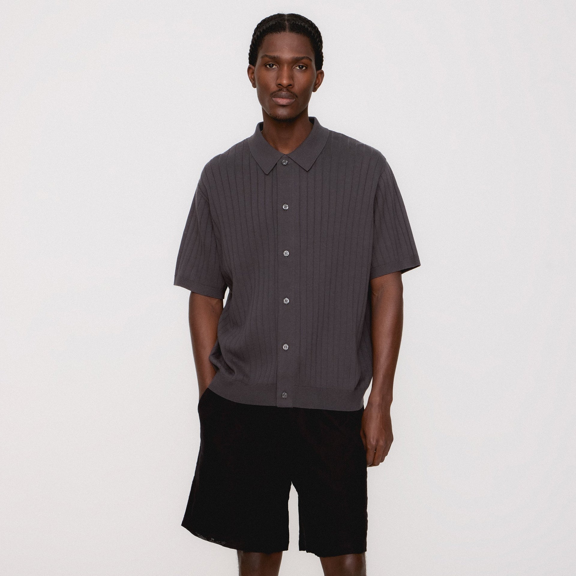 Kith Rhys Knit Stripe Buttondown - Shift PH