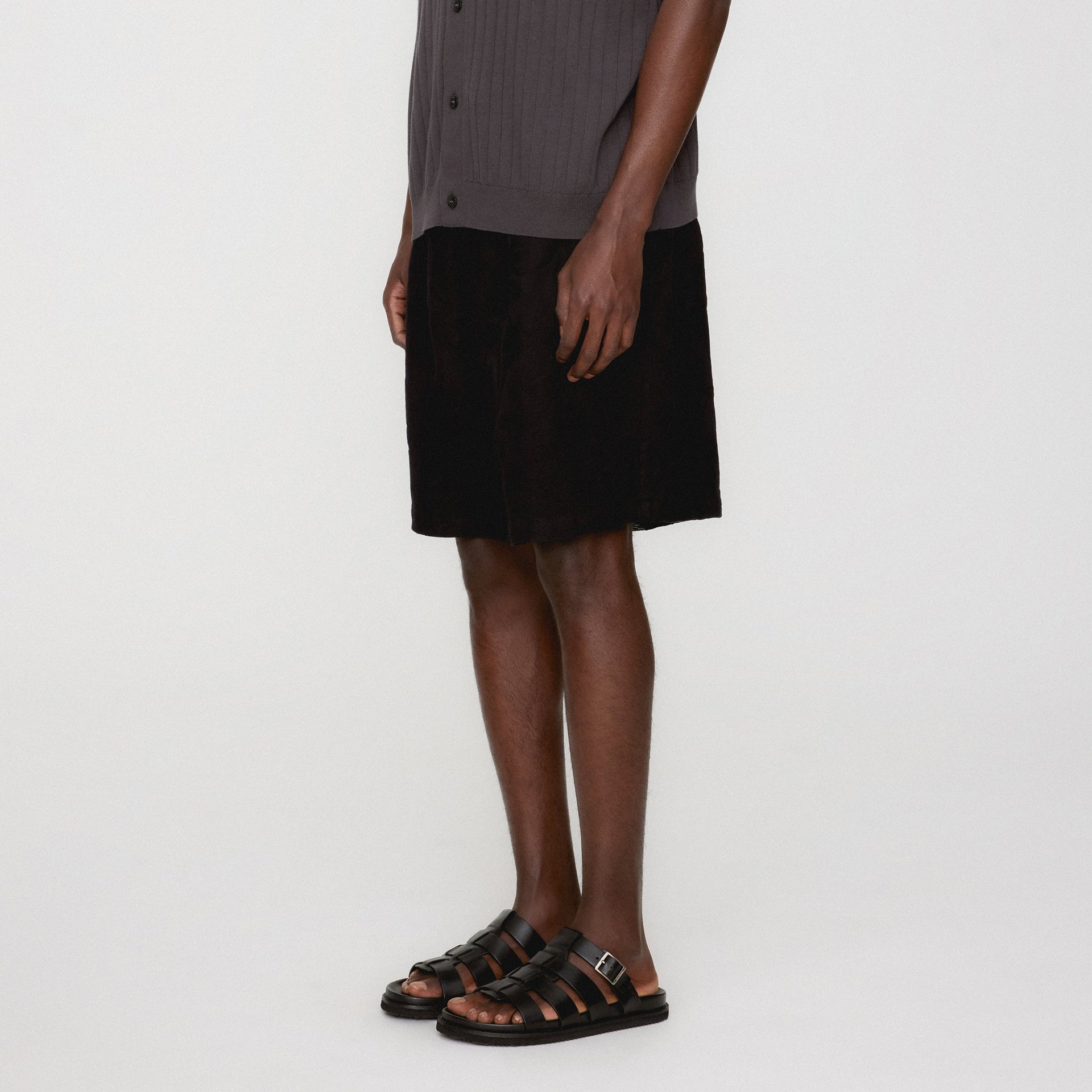 Kith Lace Lewis Short - Black