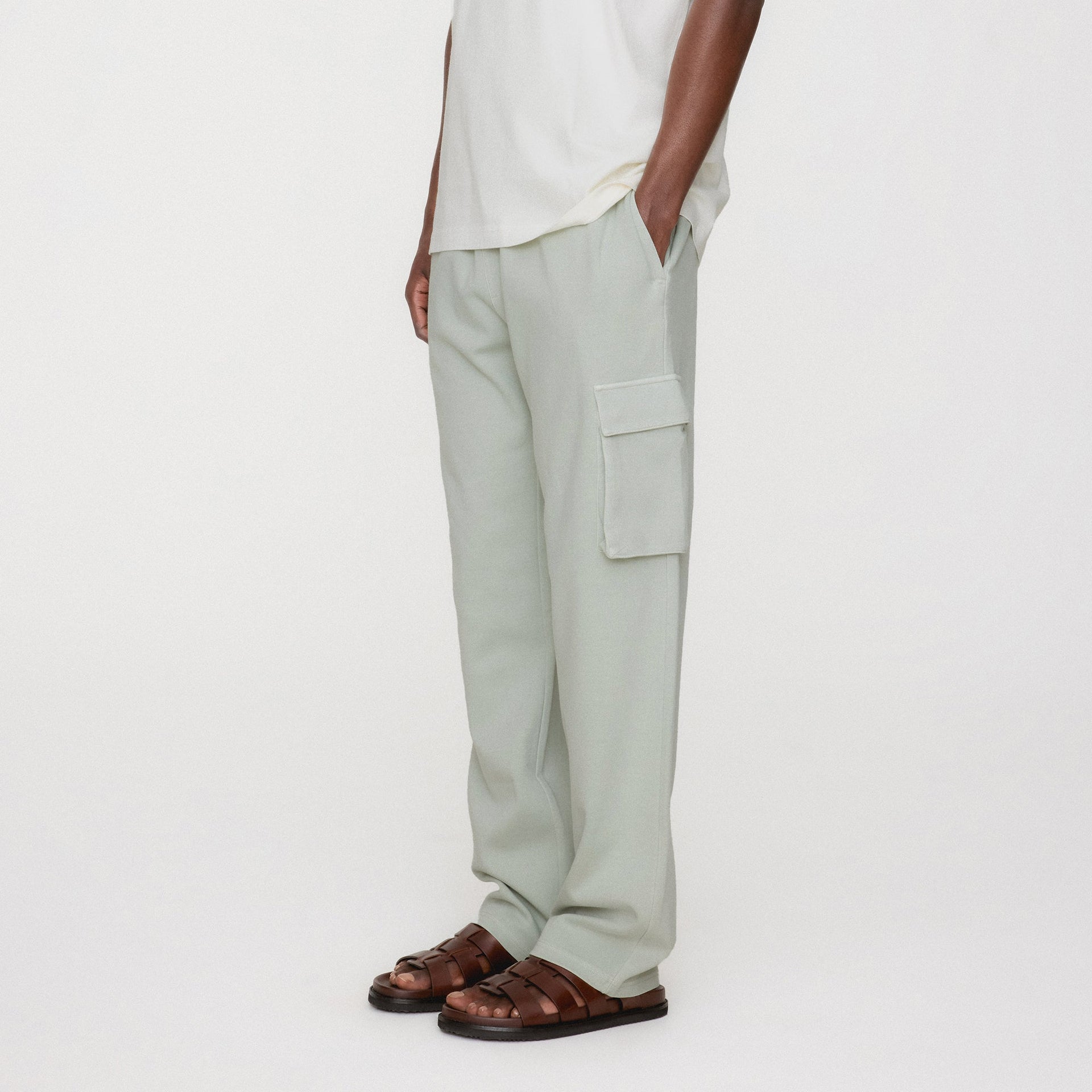 Kith Crystal Wash Interlock Bryson Cargo Pant - Exam