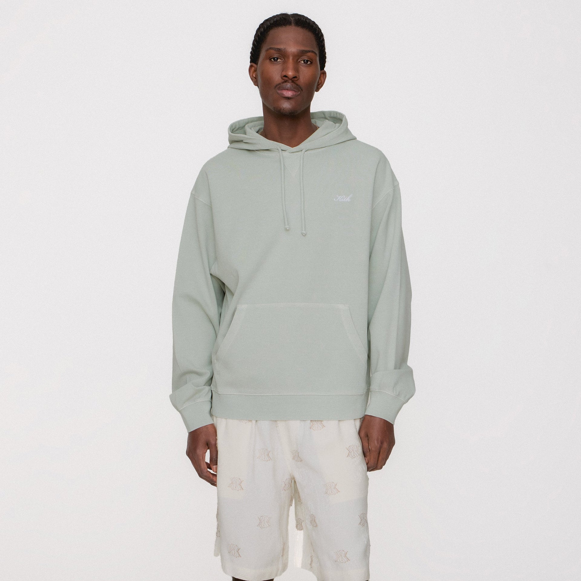 Kith Crystal Wash Interlock Williams III Hoodie - Exam