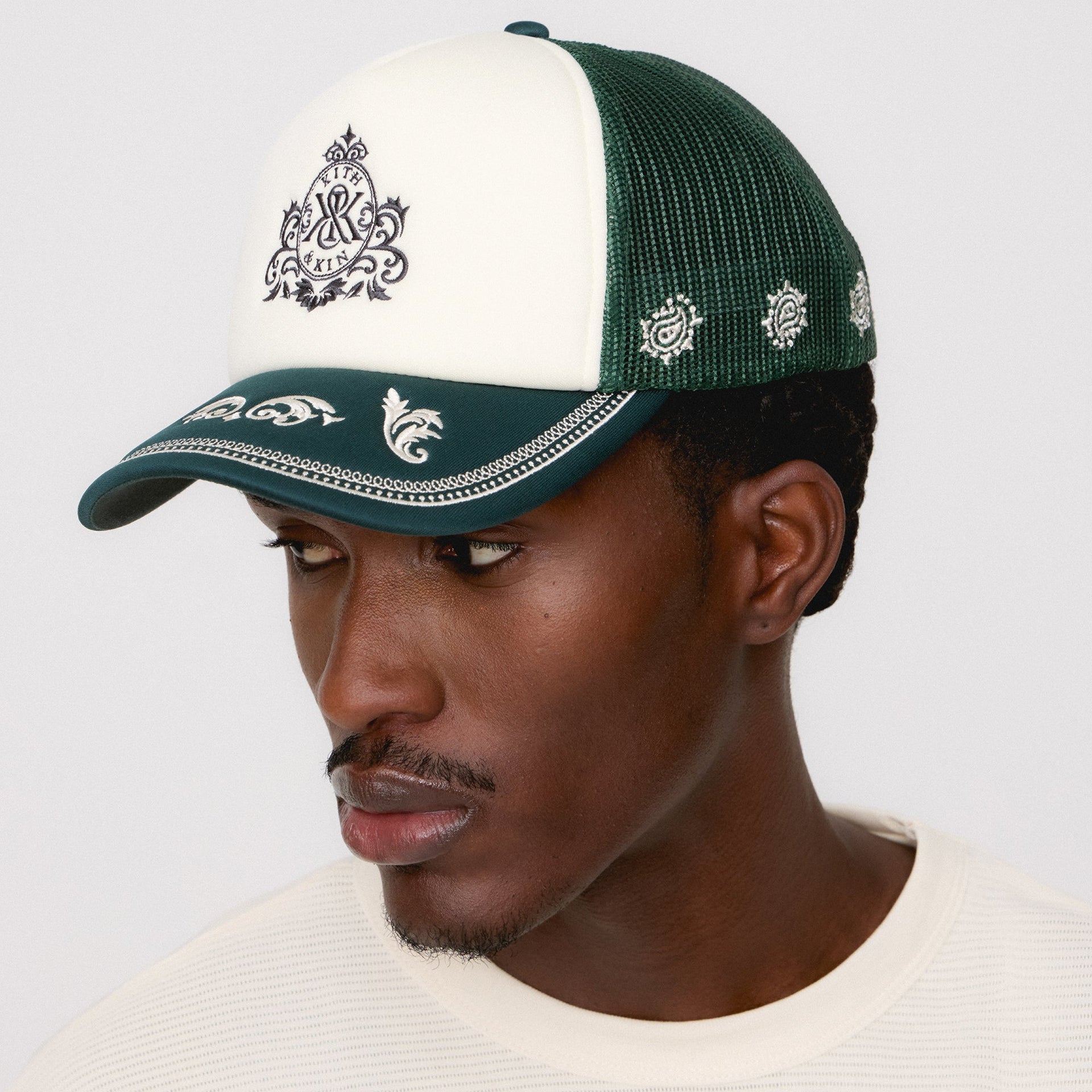 Kith Embroidered Nolan Trucker Hat - Stadium