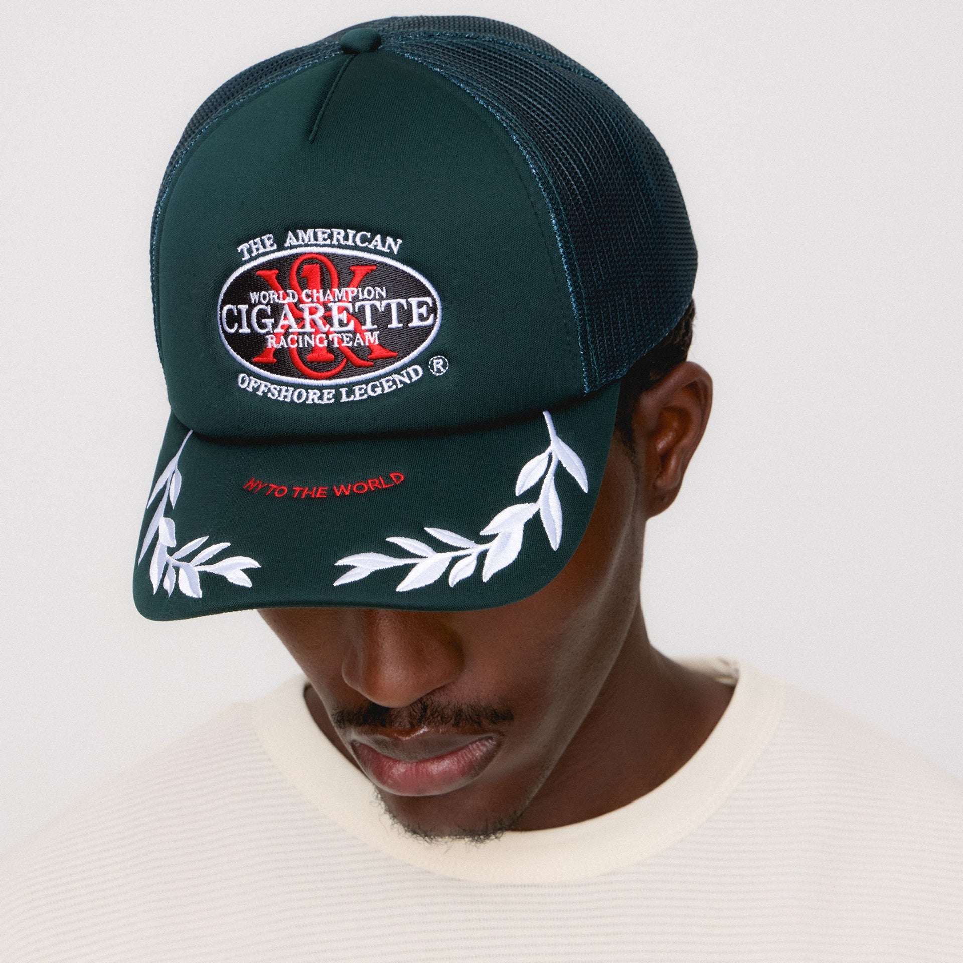 Kith for Cigarette Nolan Trucker Hat - Stadium