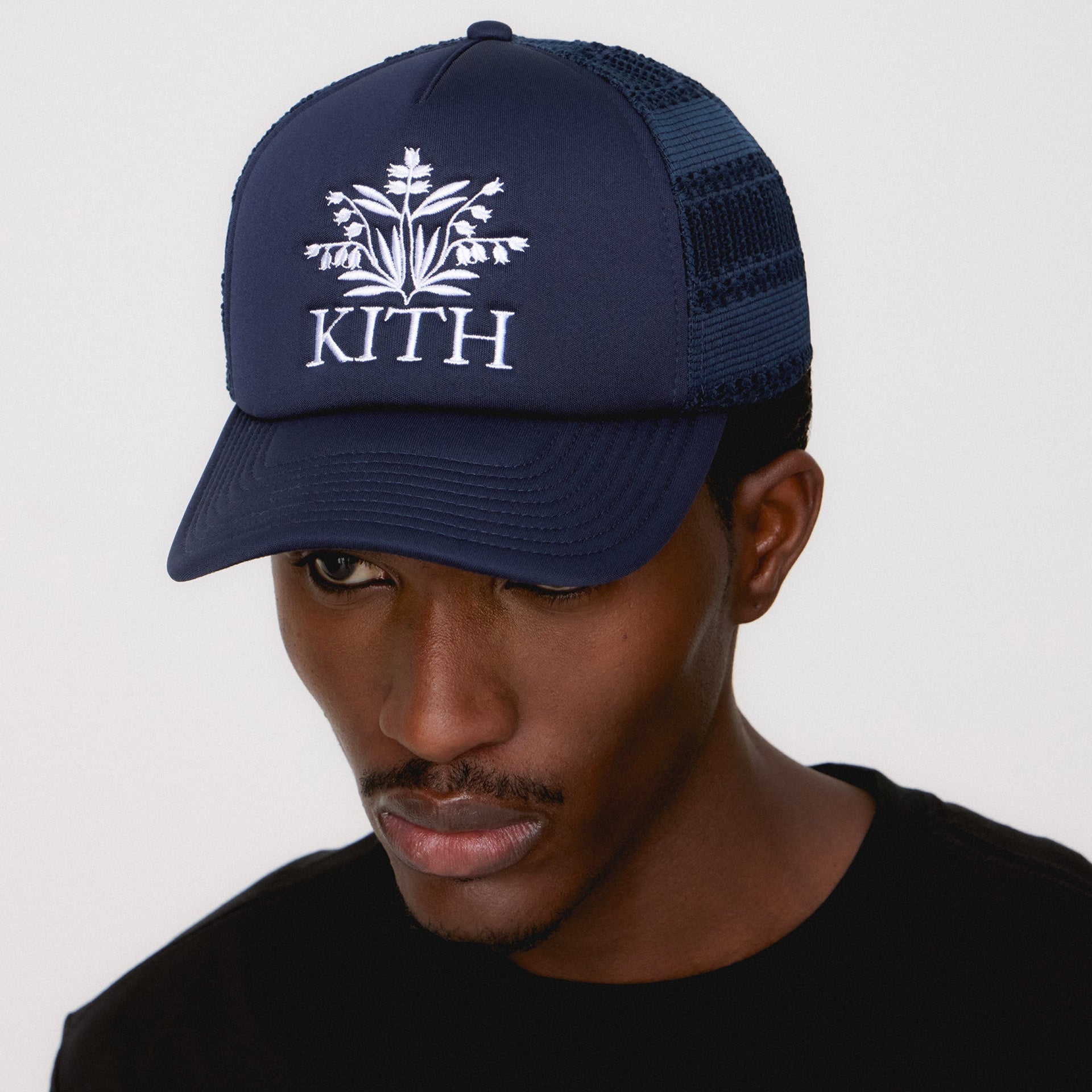 Kith Lace Poly Foam Nolan Trucker Hat - Nocturnal