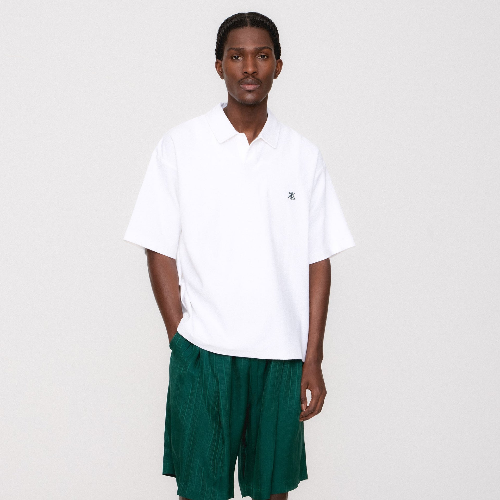 Kith Short Sleeve Nelson Pullover - White PH