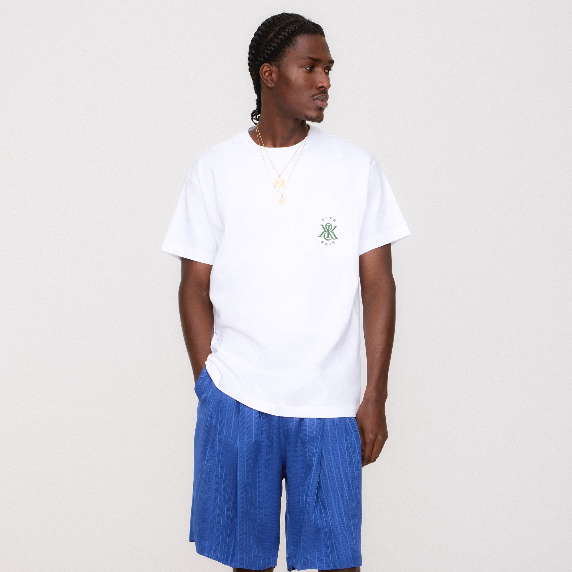 【KITH NYC】 Short Sleeve Nelson Pullover 国内発送 Kith Short Sleeve Nelson Pullover - White – Kith Europe