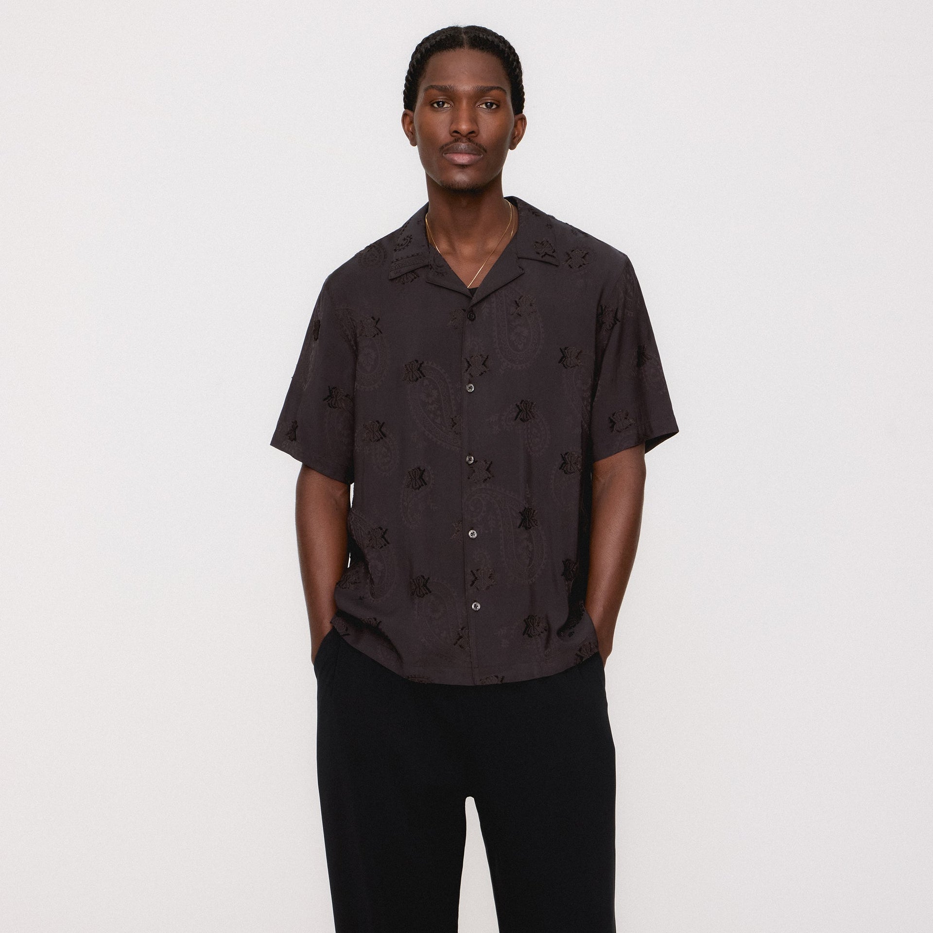 Kith Short Sleeve Thompson Camp Collar Shirt - Kindling PH