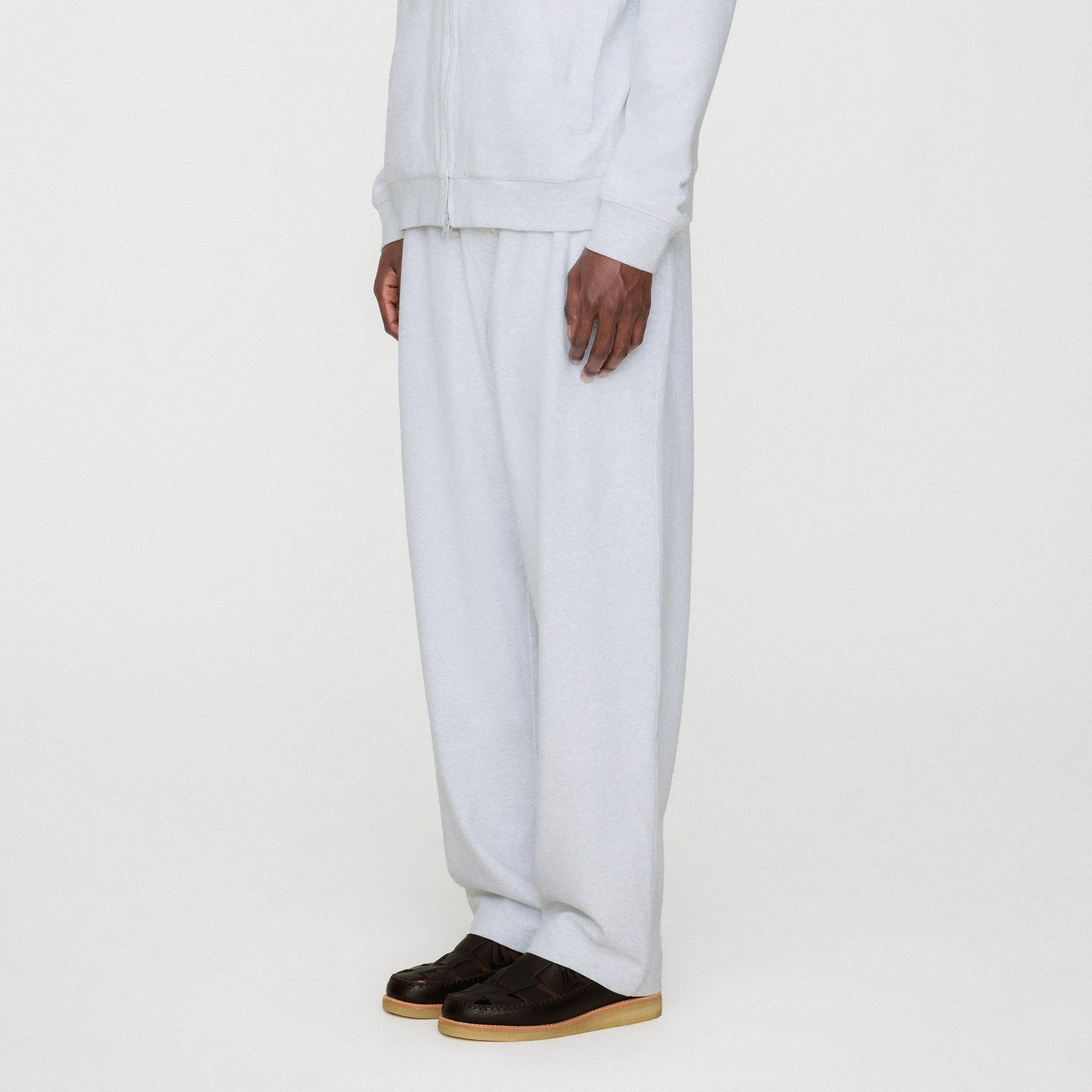 Kith Interlock Garrison Pant - Light Heather Grey