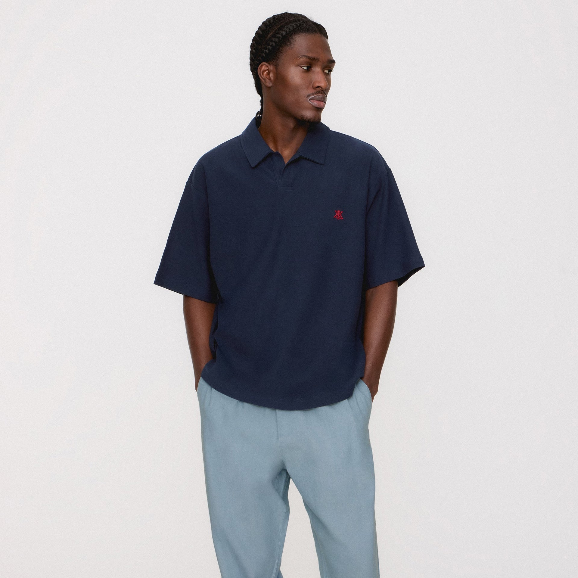 Kith Short Sleeve Nelson Pullover - Nocturnal