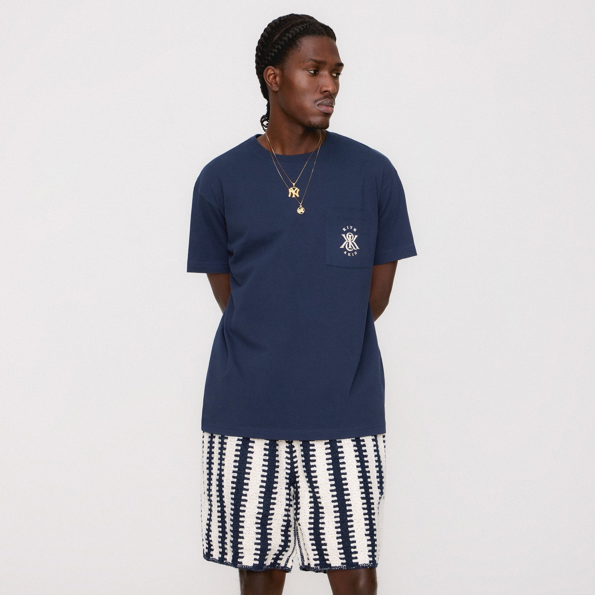 Kith K&K Floral Pocket Tee - Nocturnal