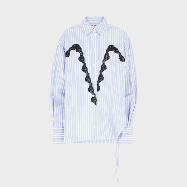 The Attico Shirt - Blue / White – Kith Europe