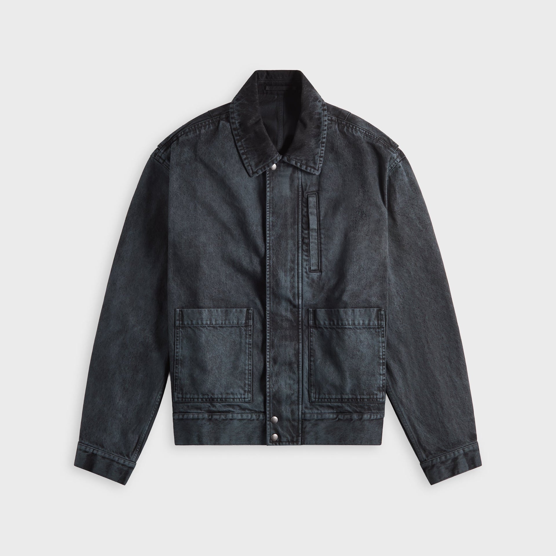 Dries Van Noten Special Colour Wash Jacket - Petrol