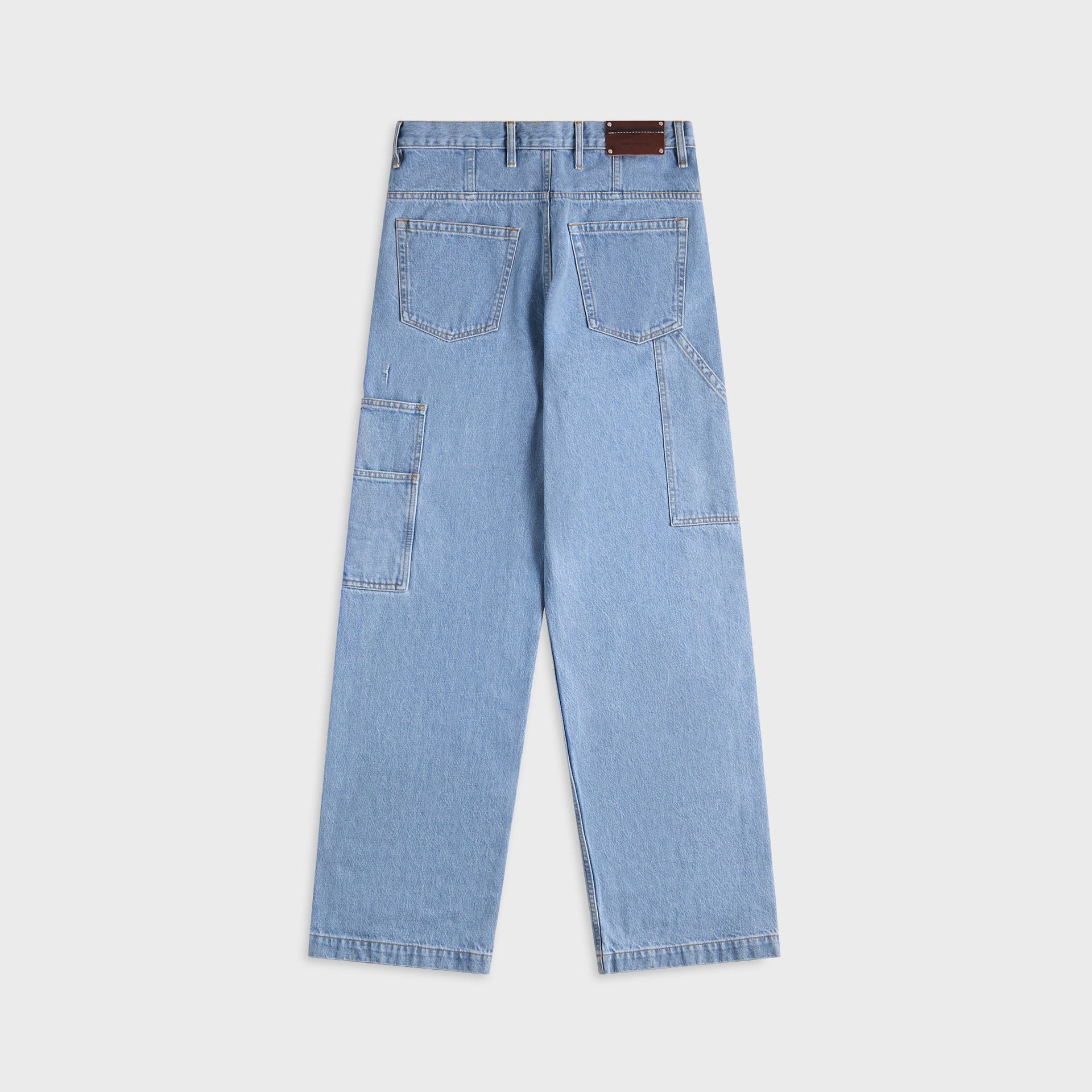 Dries Van Noten Stone Wash Pant - Light Blue
