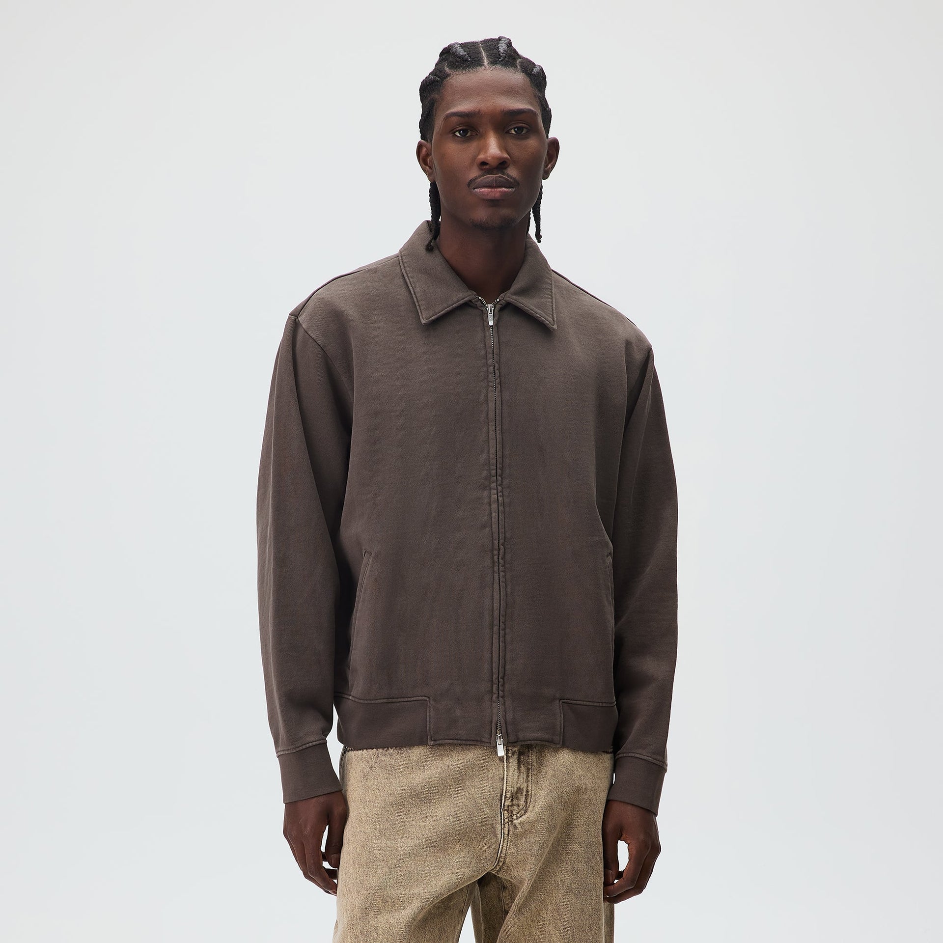 Kith Chester Fleece Blouson - Mineral - PH
