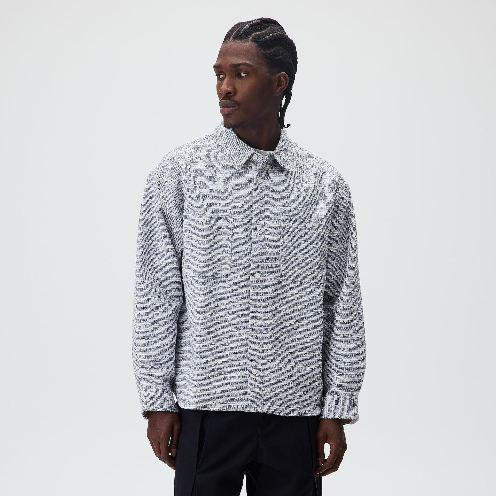 Kith Mixed Weave Apollo Shirt - Savor - PH