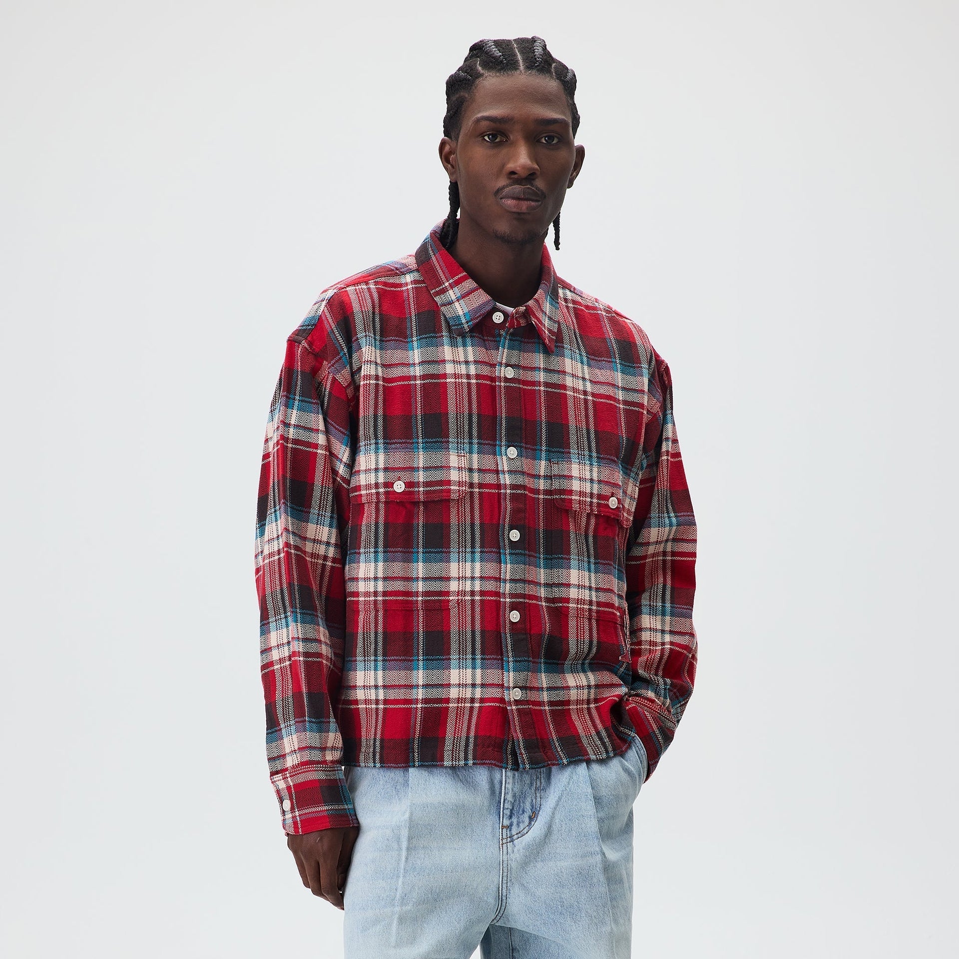 Kith Plaid Henson Button Down Shirt - Might - PH