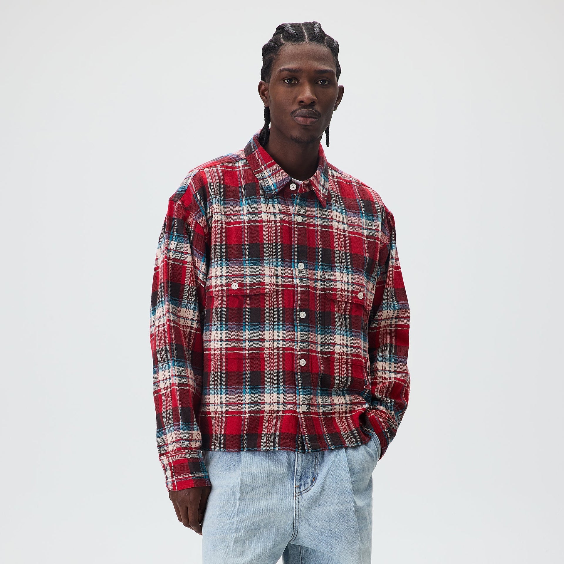 Kith Plaid Henson Button Down Shirt - Might