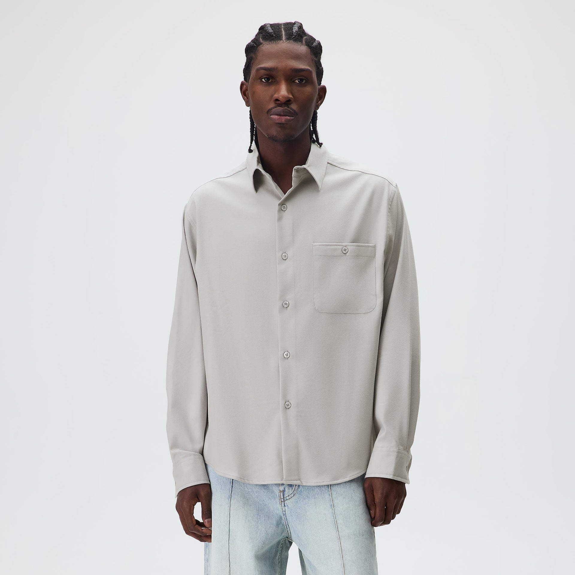 Kith Flannel Tomas Buttondown Shirt - Atom - PH