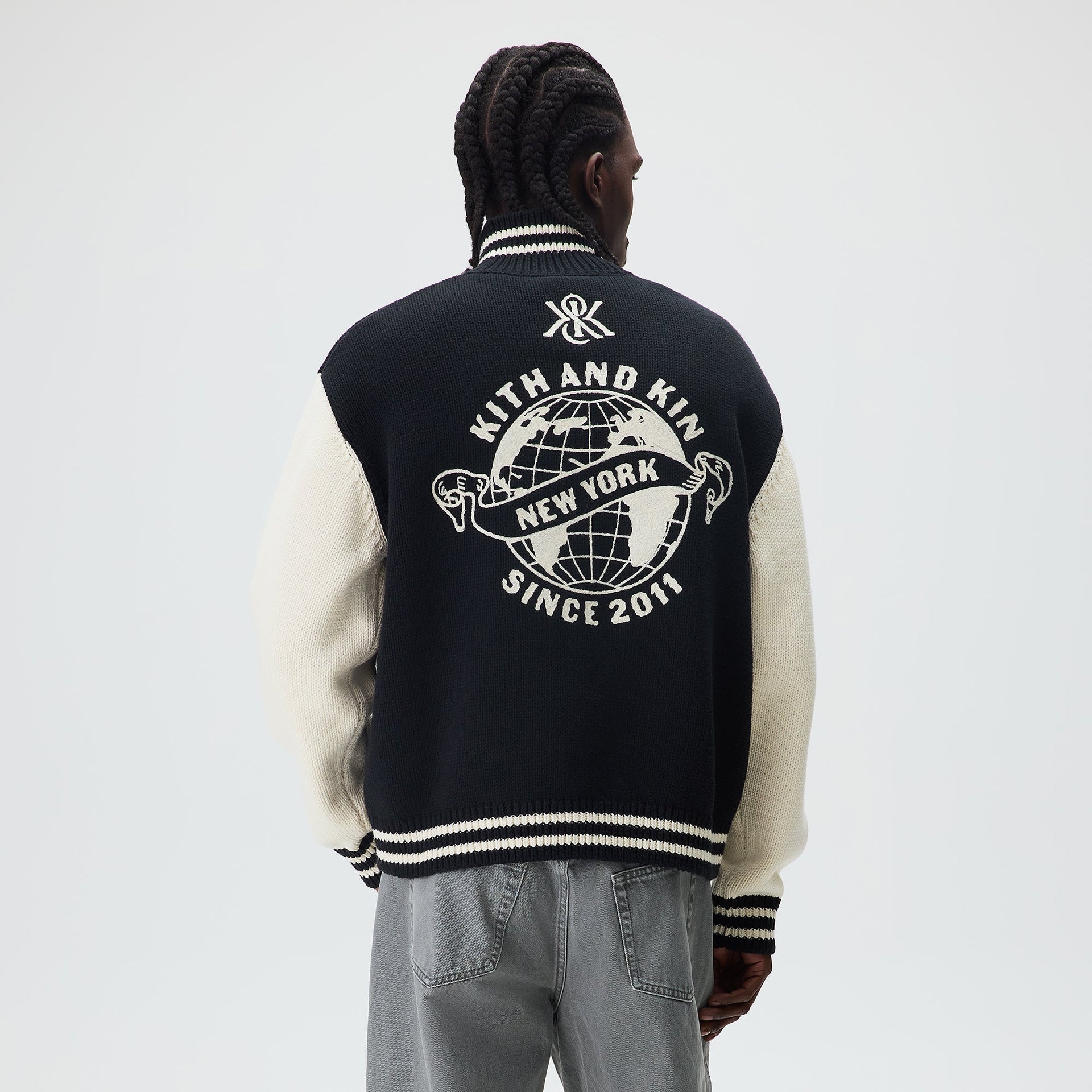 Kith Quarter Zip Wyona Sweater - Ink - PH