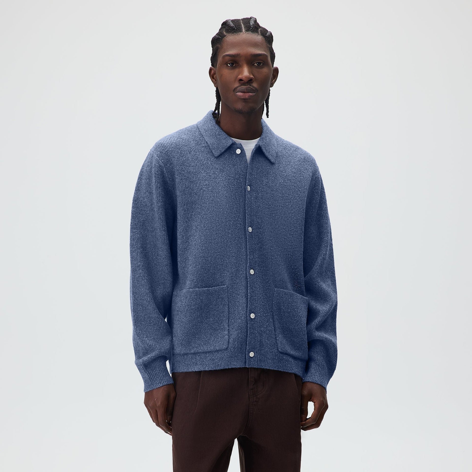 Kith Boucle Knit Hastings Cardigan - Farrow - PH