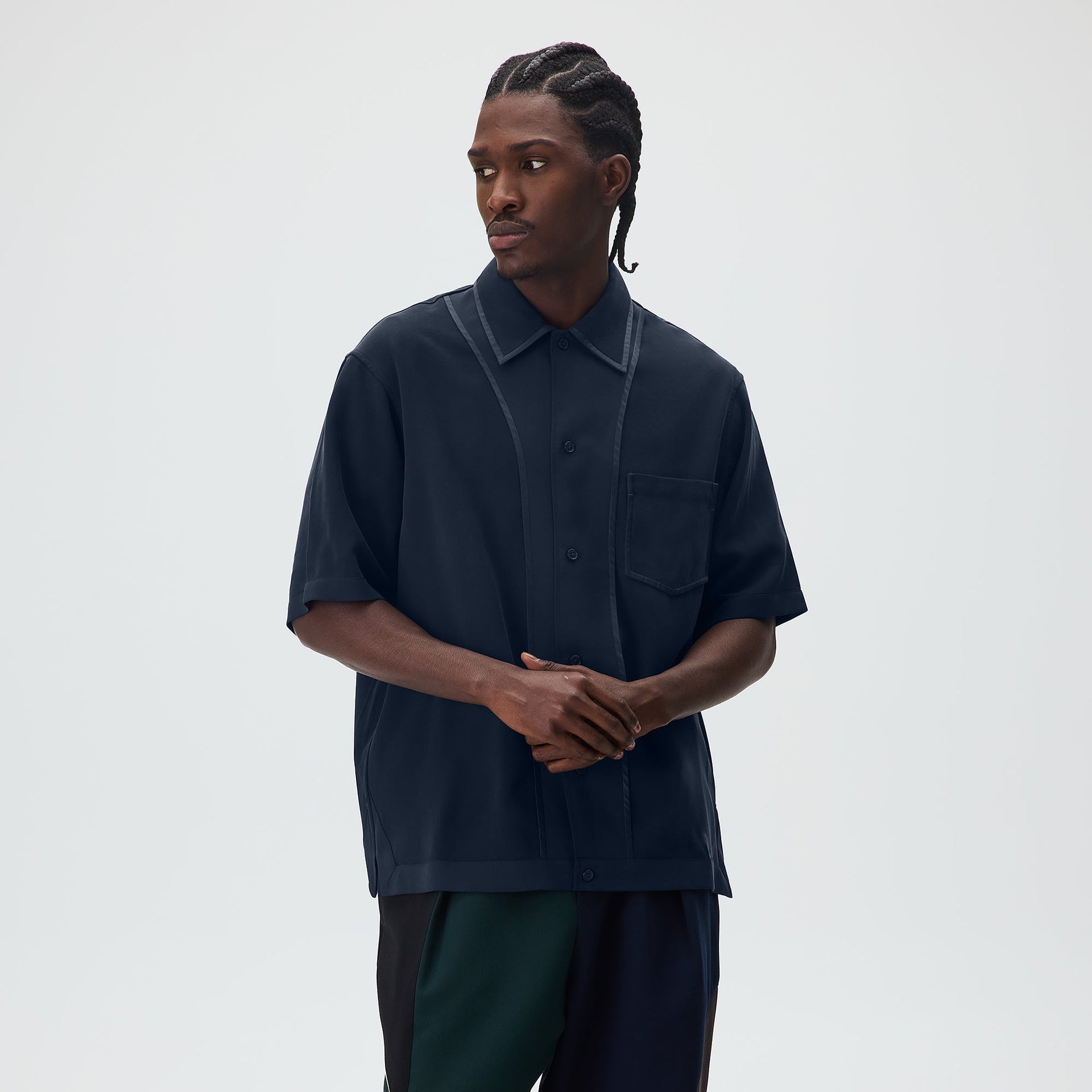 Kith Woodpoint Shirt - Nocturnal