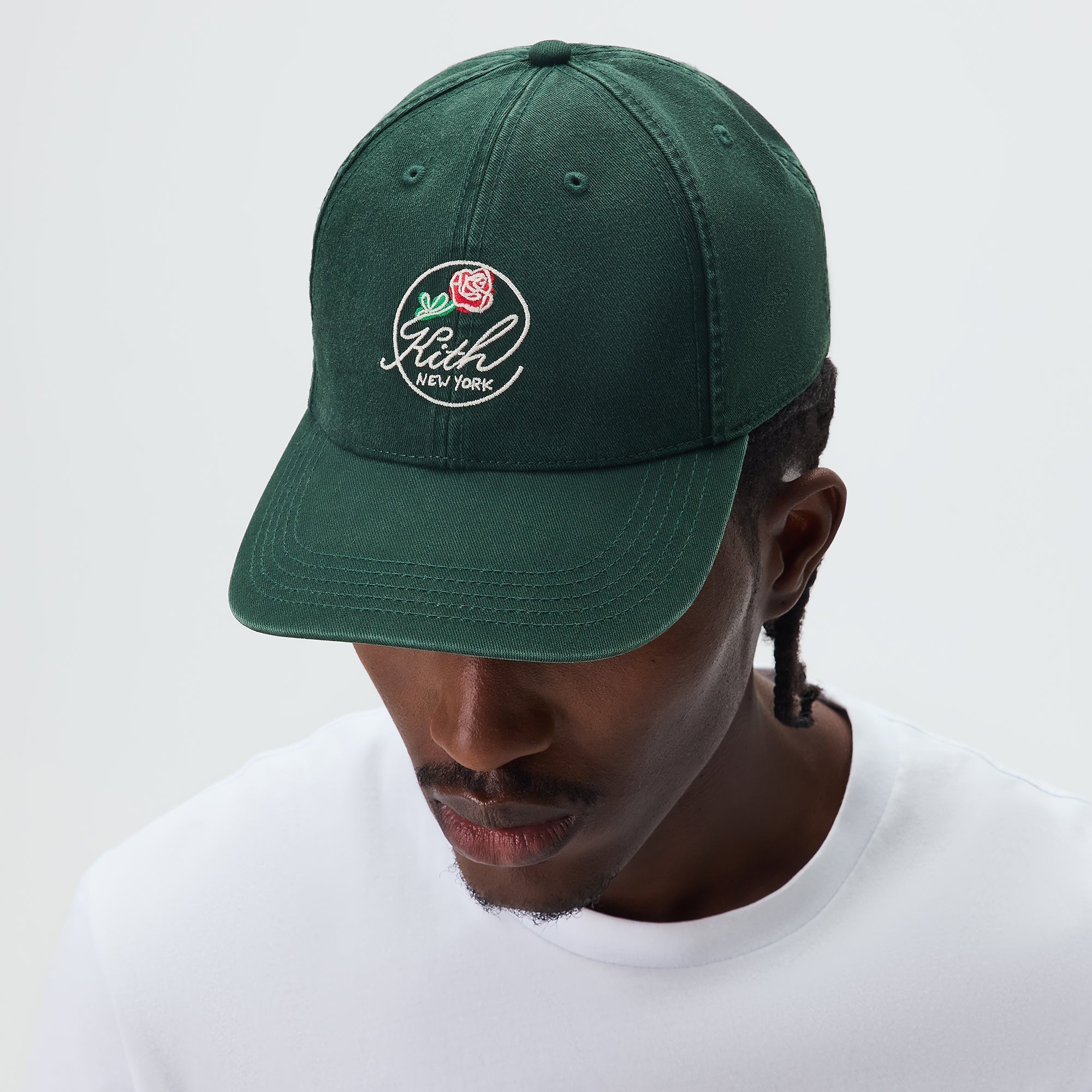 Kith メッシュ トラッカー キャップ オリーブ カーキ Kith Washed Twill Aaron Classic Cap - Stadium – Kith Europe