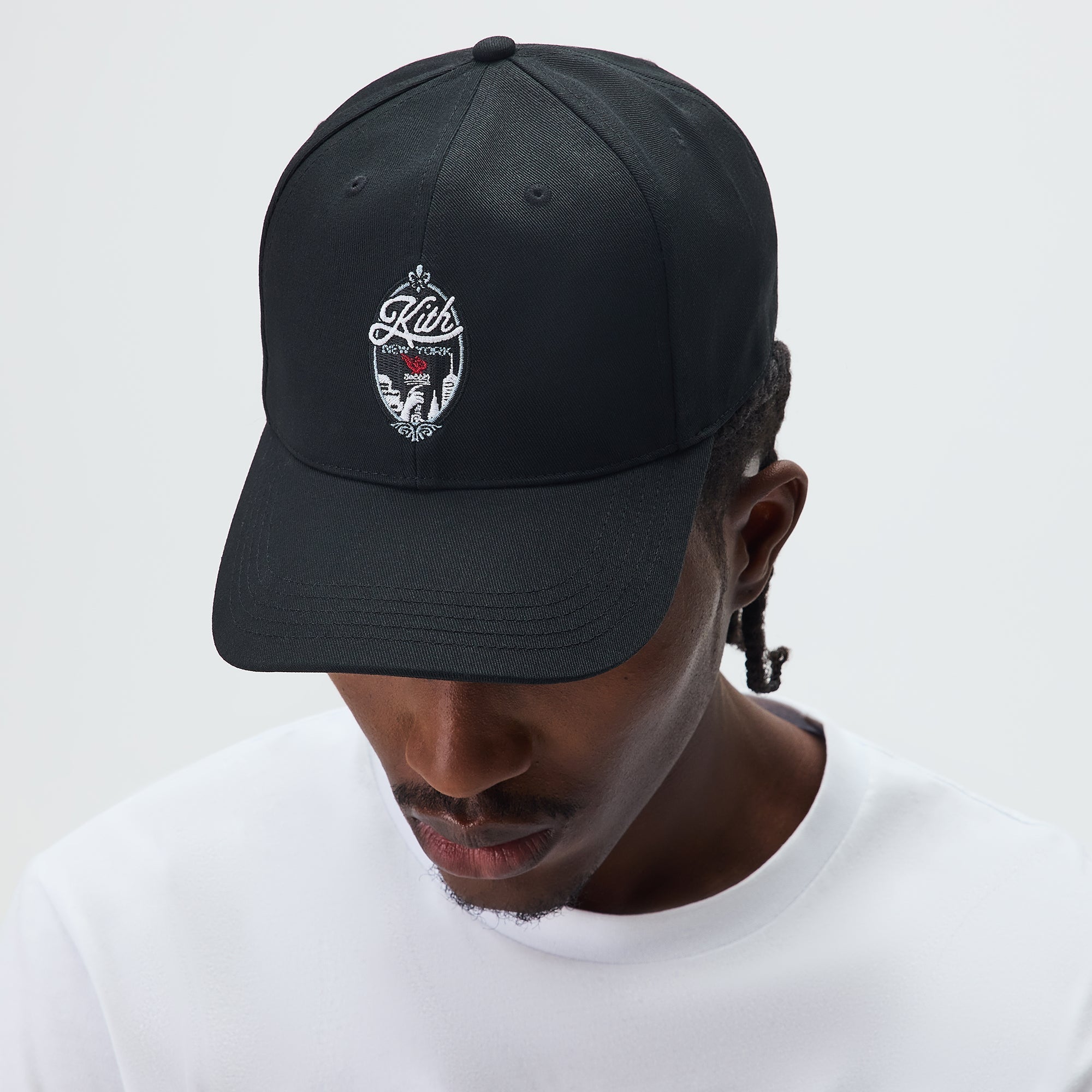 帽子 Kith Twill Aaron Classic Cap Black Kith Twill Aaron Classic Cap - Black – Kith Europe