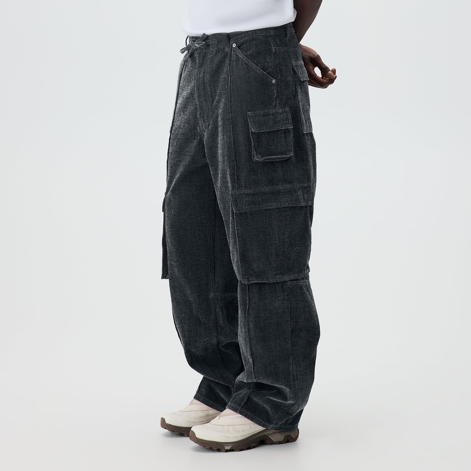 Kith Indigo Velour Zane Cargo Pant - Placid - PH