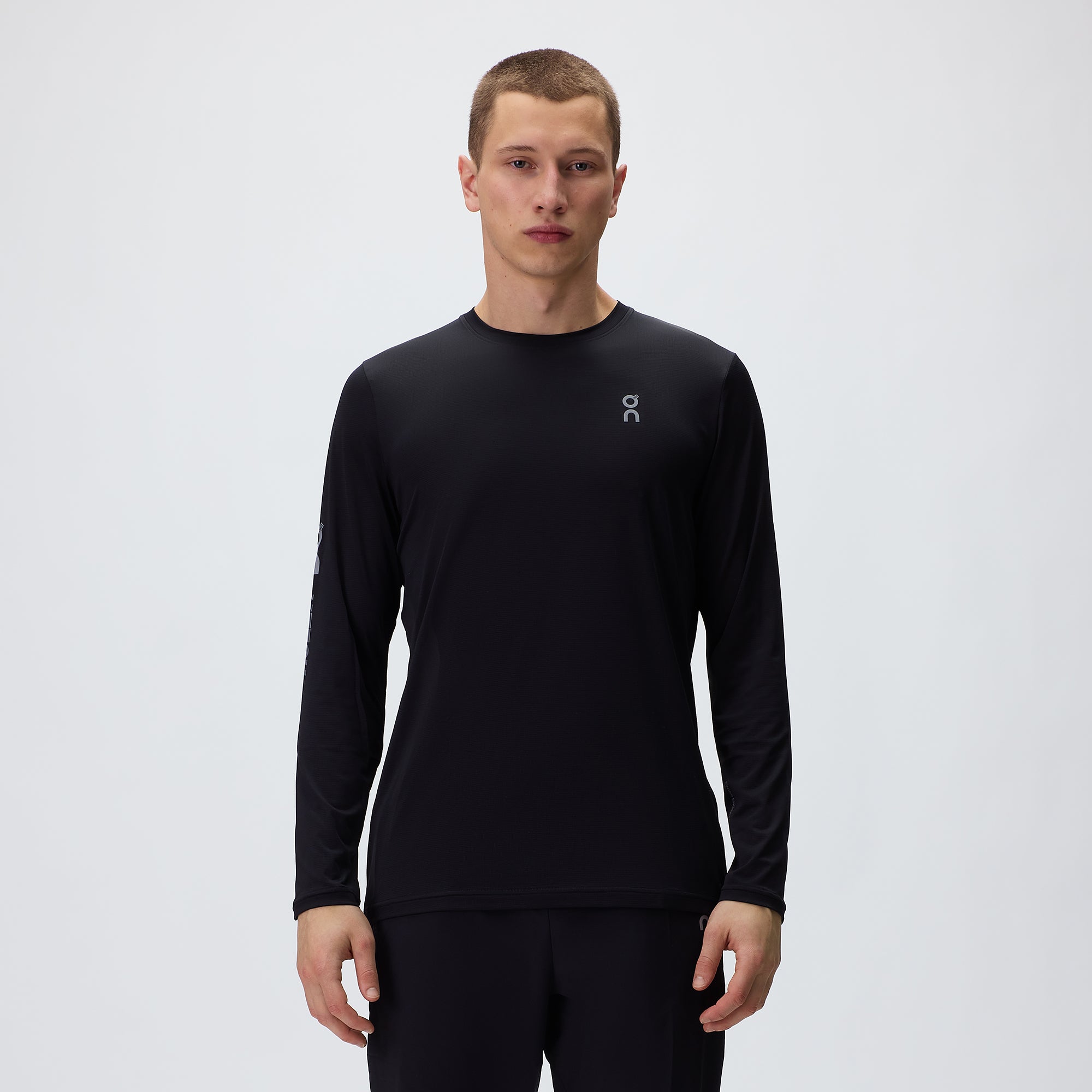 Kith for On Core Long Sleeve Tee - Black – Kith Europe