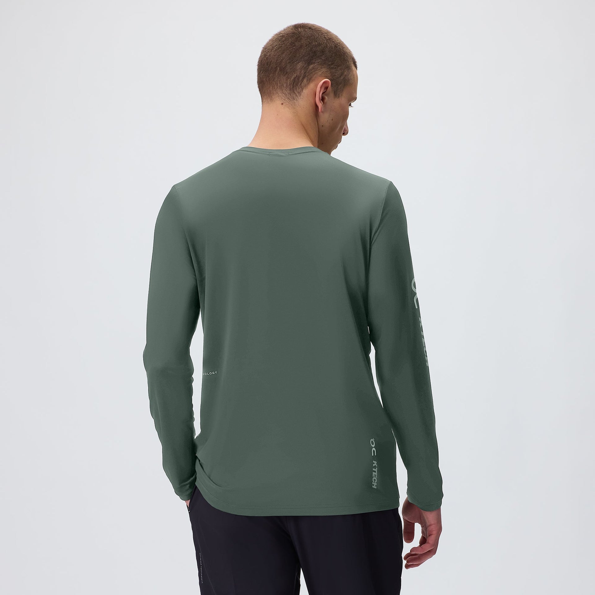 Kith for On Core Long Sleeve Tee - Olive