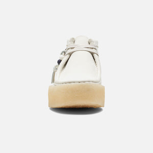 Clarks Wallabee Cup - White Combi