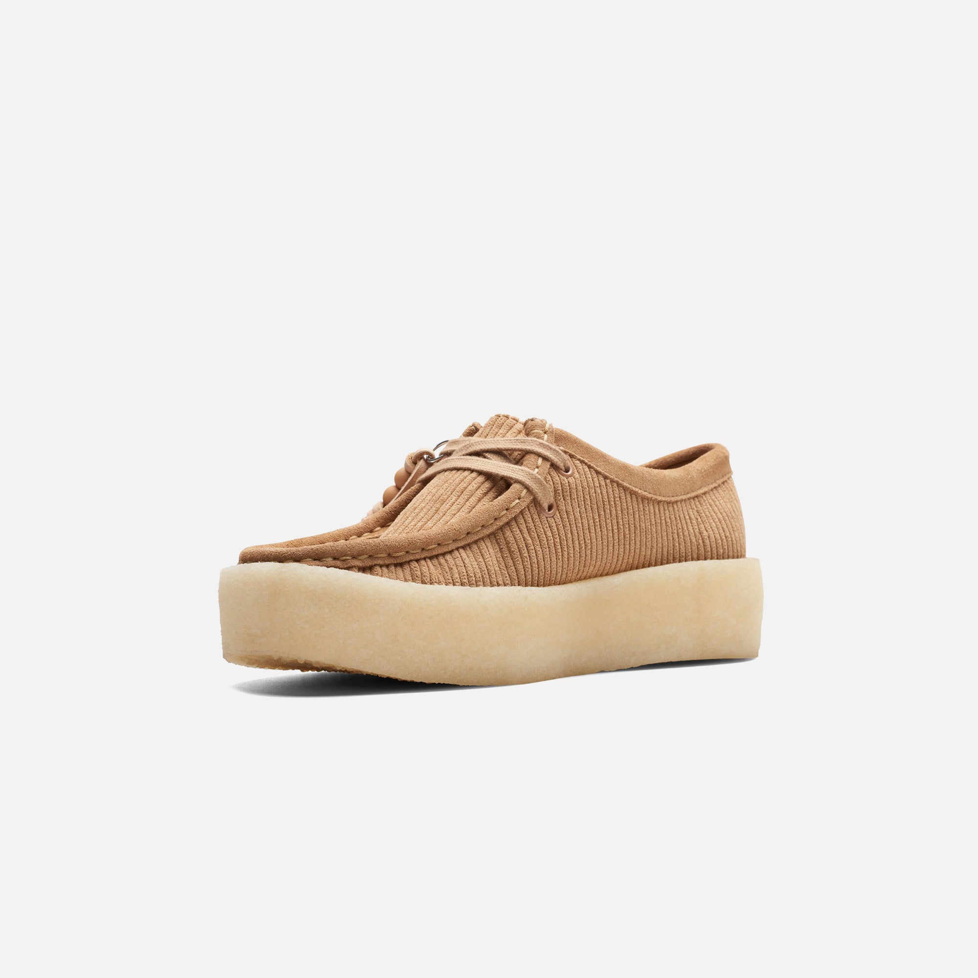 Clarks WMNS Wallabee Cup - Tan Corduroy – Kith Europe