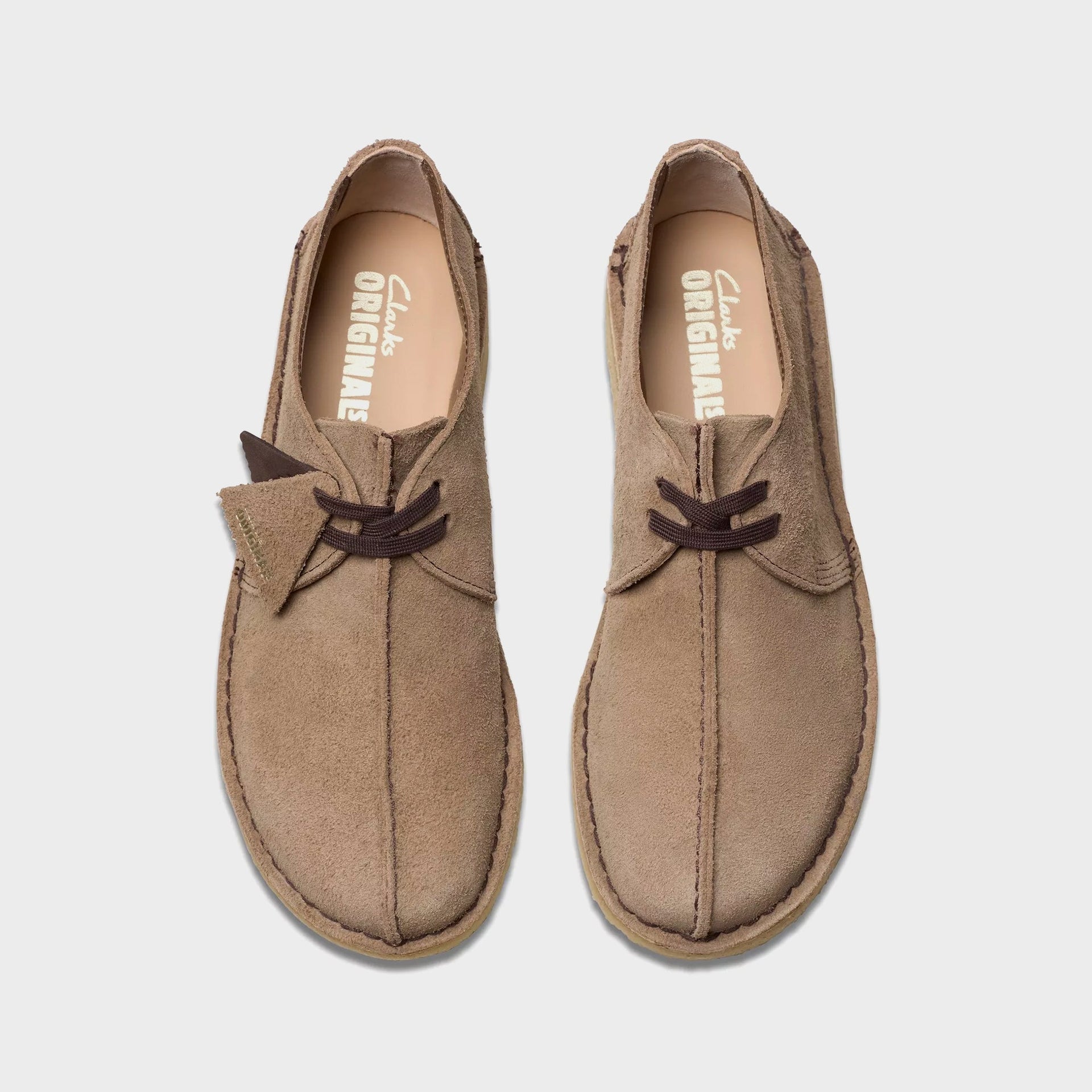 Clarks Desert Trek - Wolf Suede