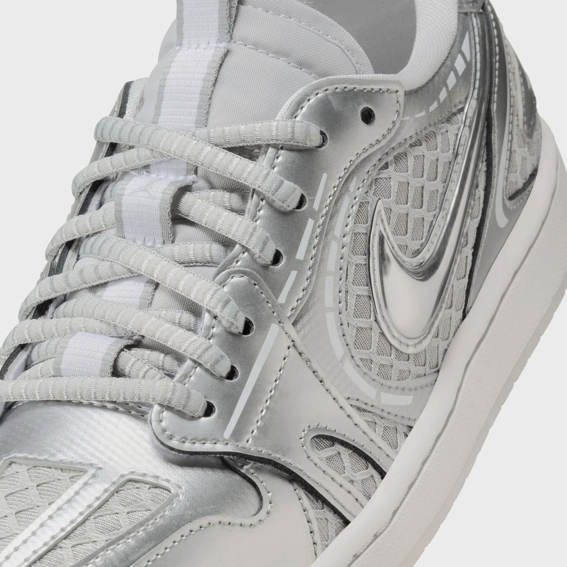 Jordan WMNS Air Jordan 1 Low Method of Make - Neutral Grey / White / Pewter Grey / Metallic Silver
