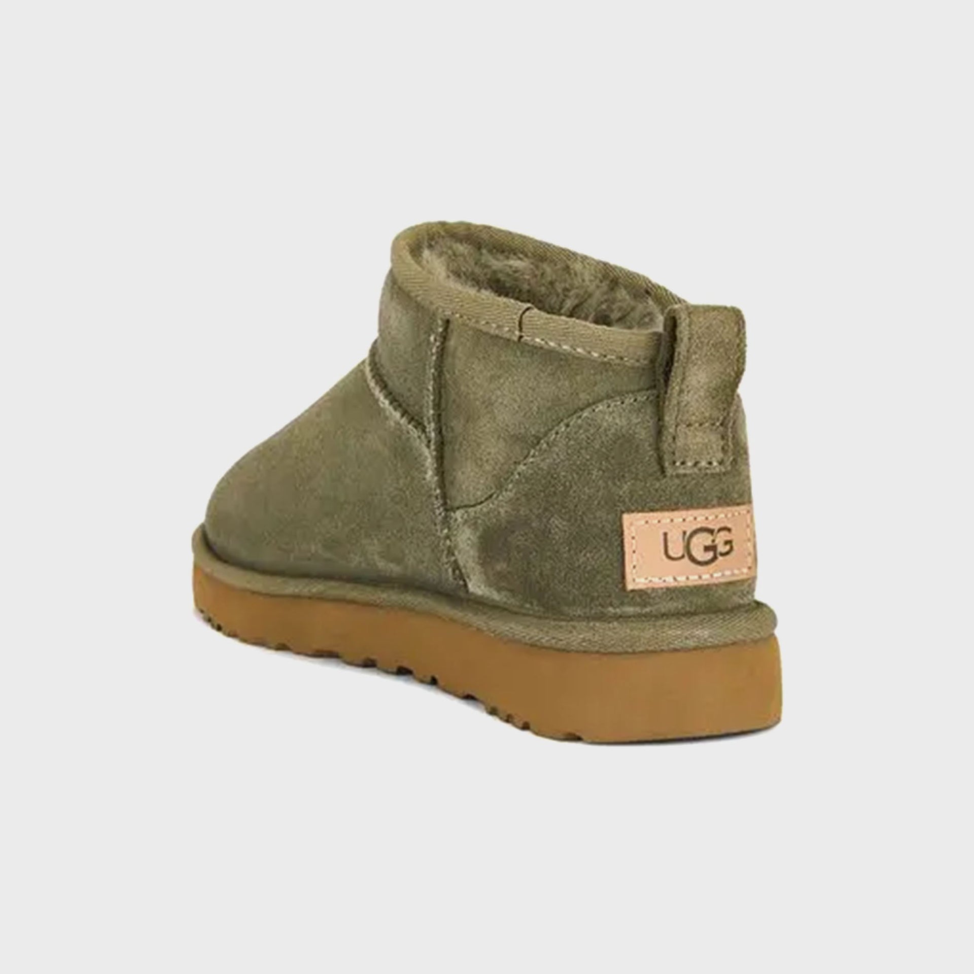 UGG Kids Classic Ultra Mini - Moss Green / Amphora