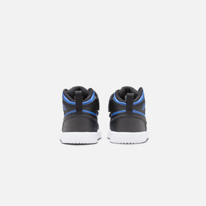 Jordan TD Air Jordan 1 Mid Alt - Black / Royal Blue / White