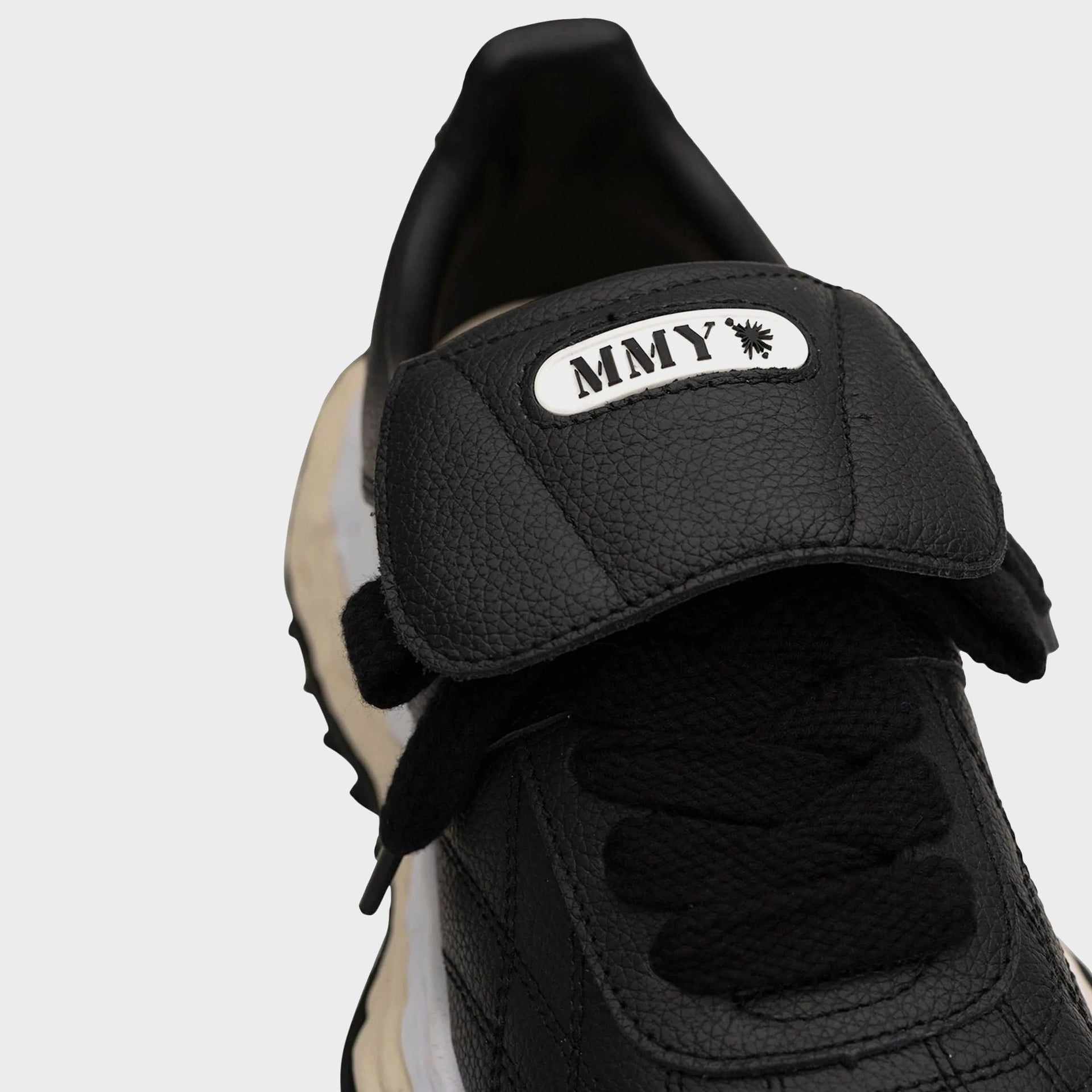 Mihara Yasuhiro Scott Original Sole Leather Low-Top Sneaker - Black