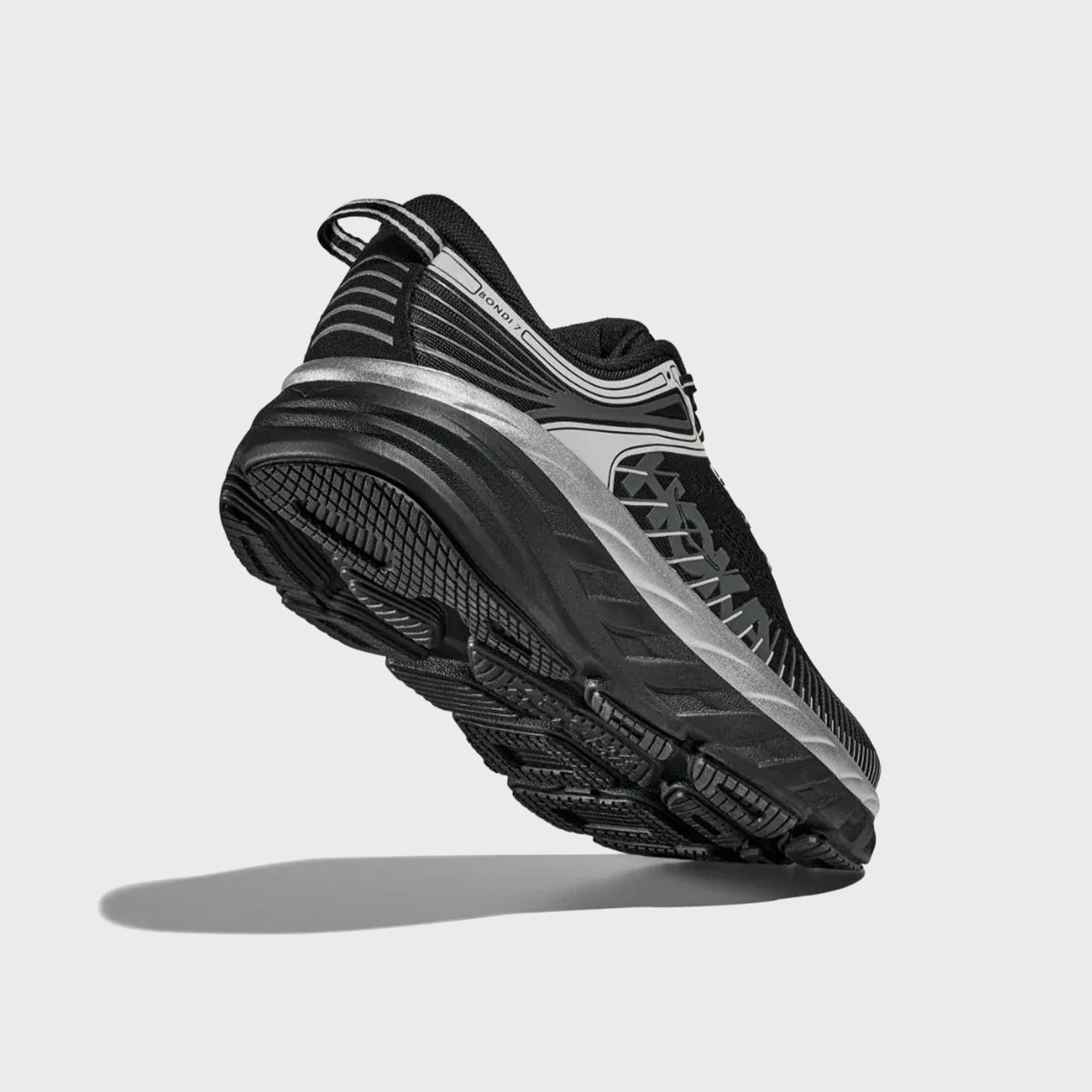 HOKA Bondi 7 - Black / Stardust