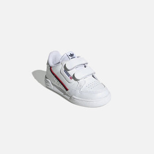 adidas Originals Infant Continental 80 - Cloud White / Scarlet