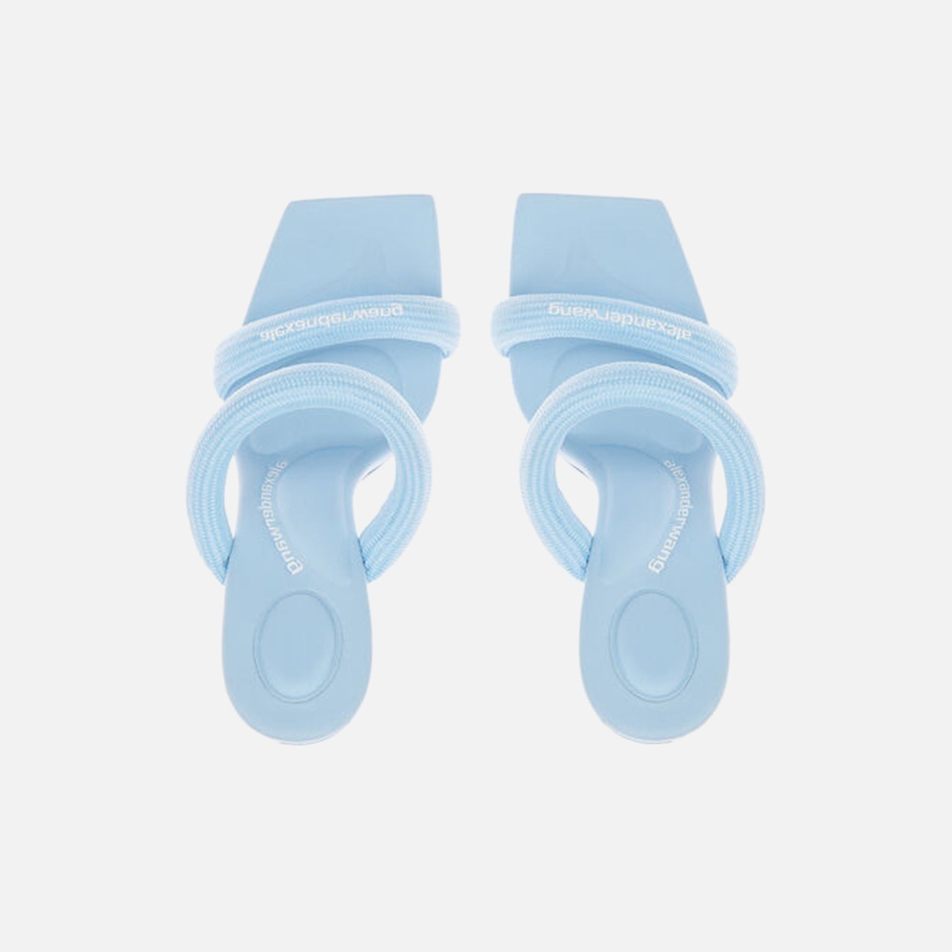 Alexander Wang Julie Tubular Webbing Sandal - Chambray Blue