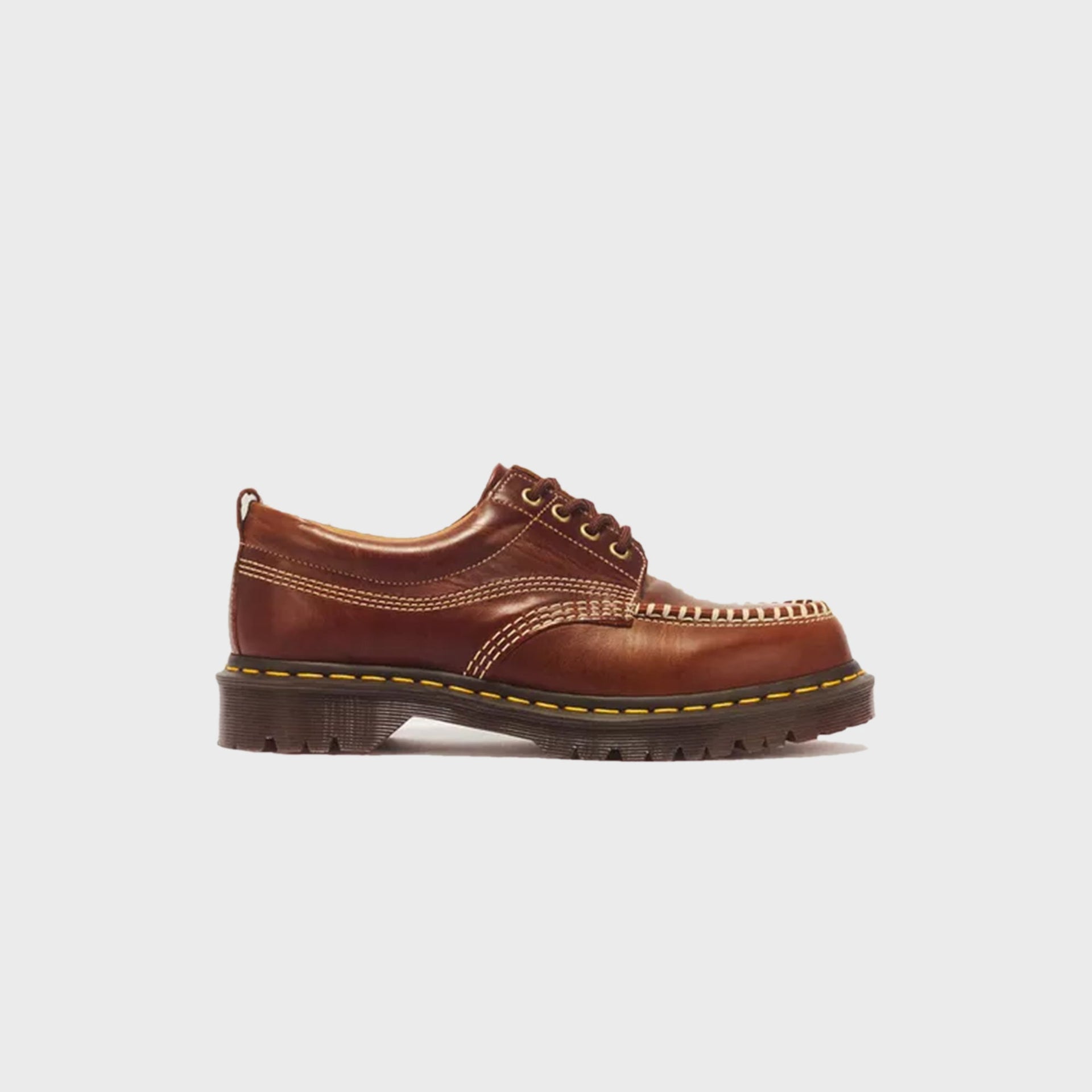 Dr. Martens Lowell Orleans Leather Moc Toe - Butterscotch