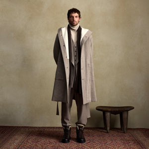 Kith & Giorgio Armani Virgin Wool Nolen Coat - Paloma