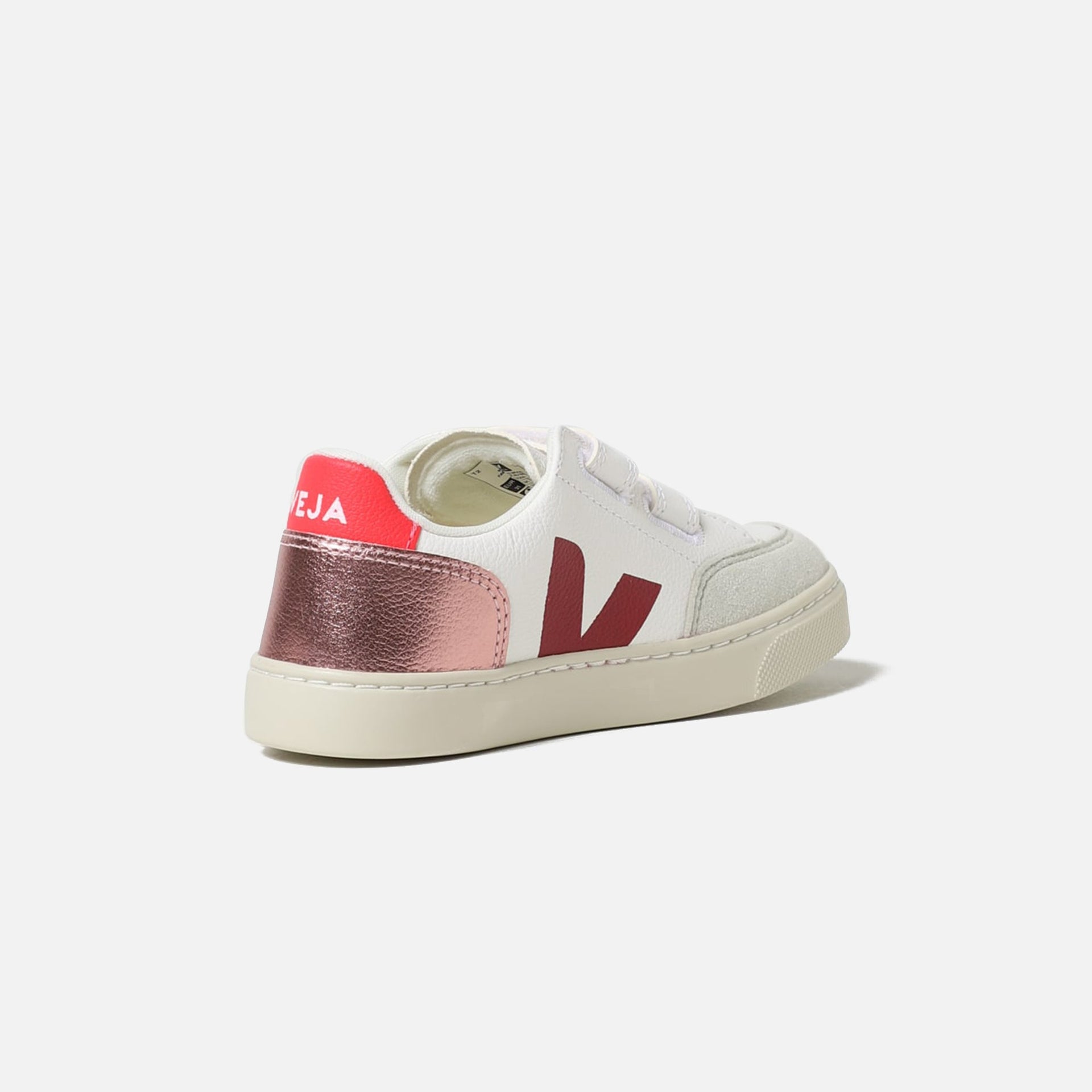 Veja Kids V-12 - Extra White / Multico Nacre