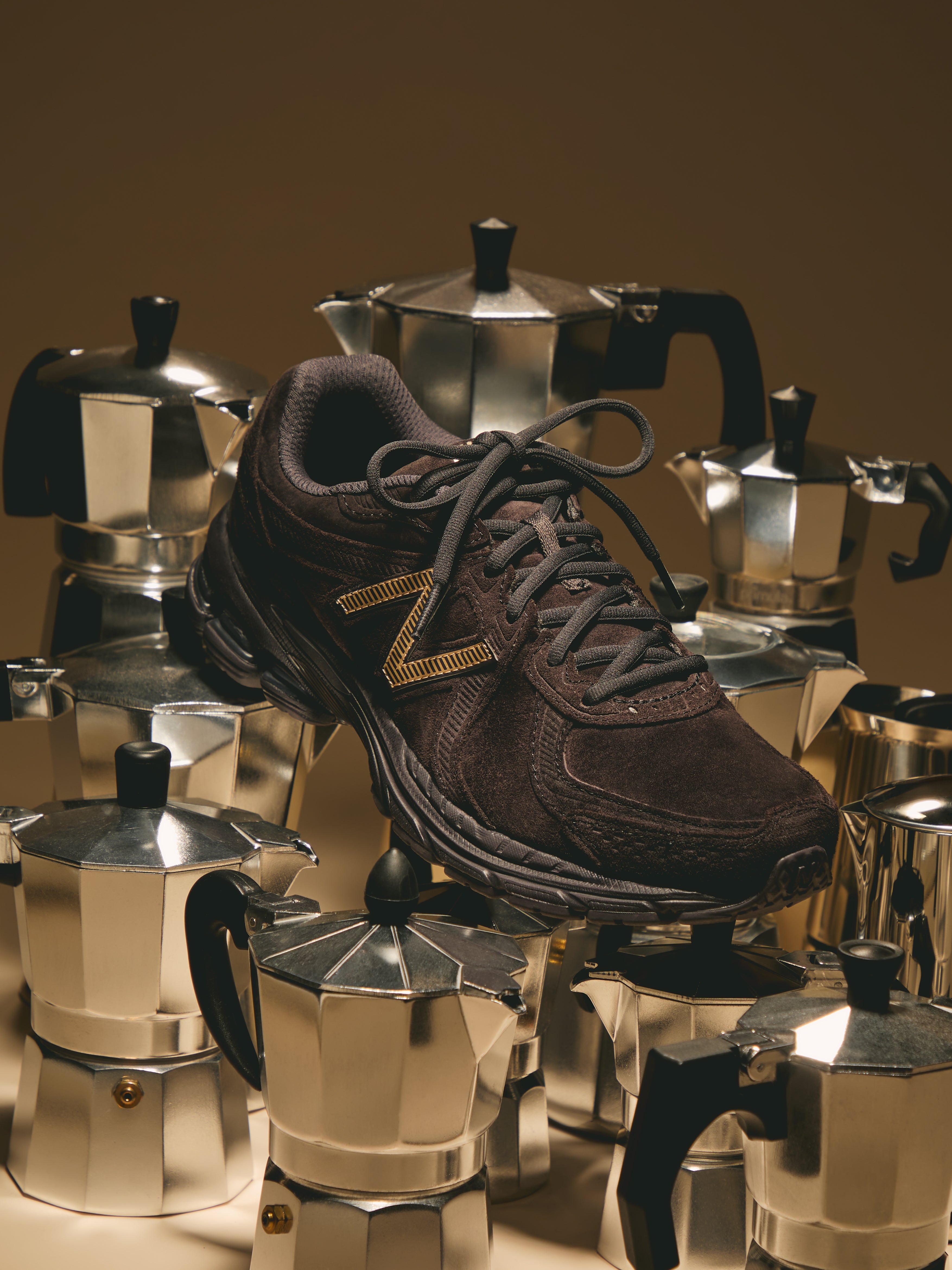 27.5cm KITH × New Balance 860V2 Espresso Kith & New Balance 860v2