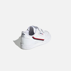 adidas Originals Infant Continental 80 - Cloud White / Scarlet