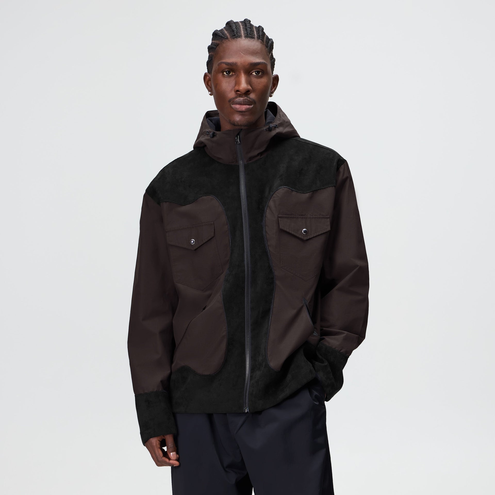 Kith Nylon Faille Austin Jacket - Kindling - PH