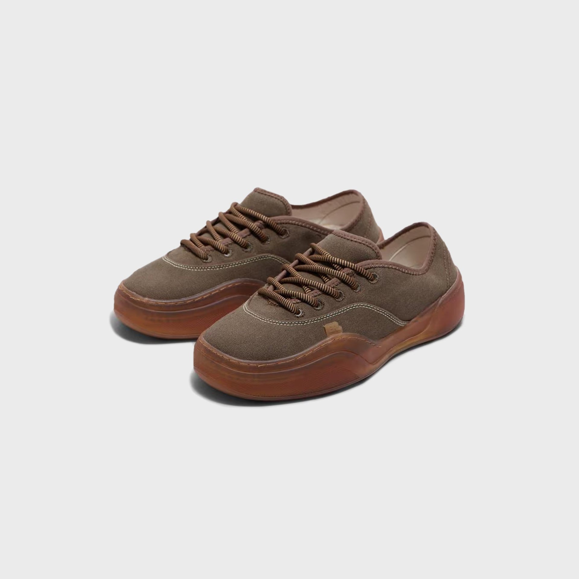 ERL Camino Low Skate Sneakers - Brown