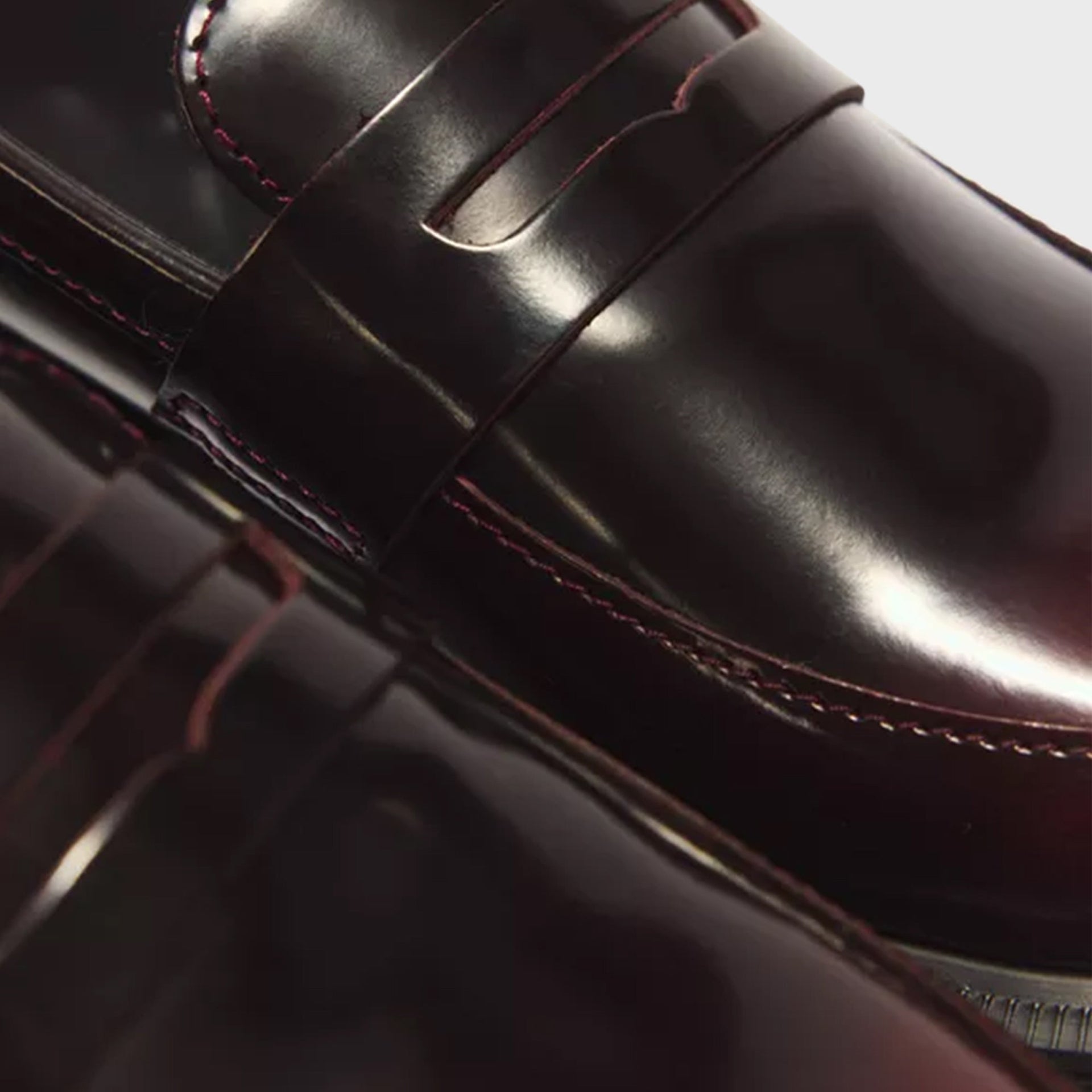 Dr. Martens Temara Arcadia Leather Loafer - Cherry Red