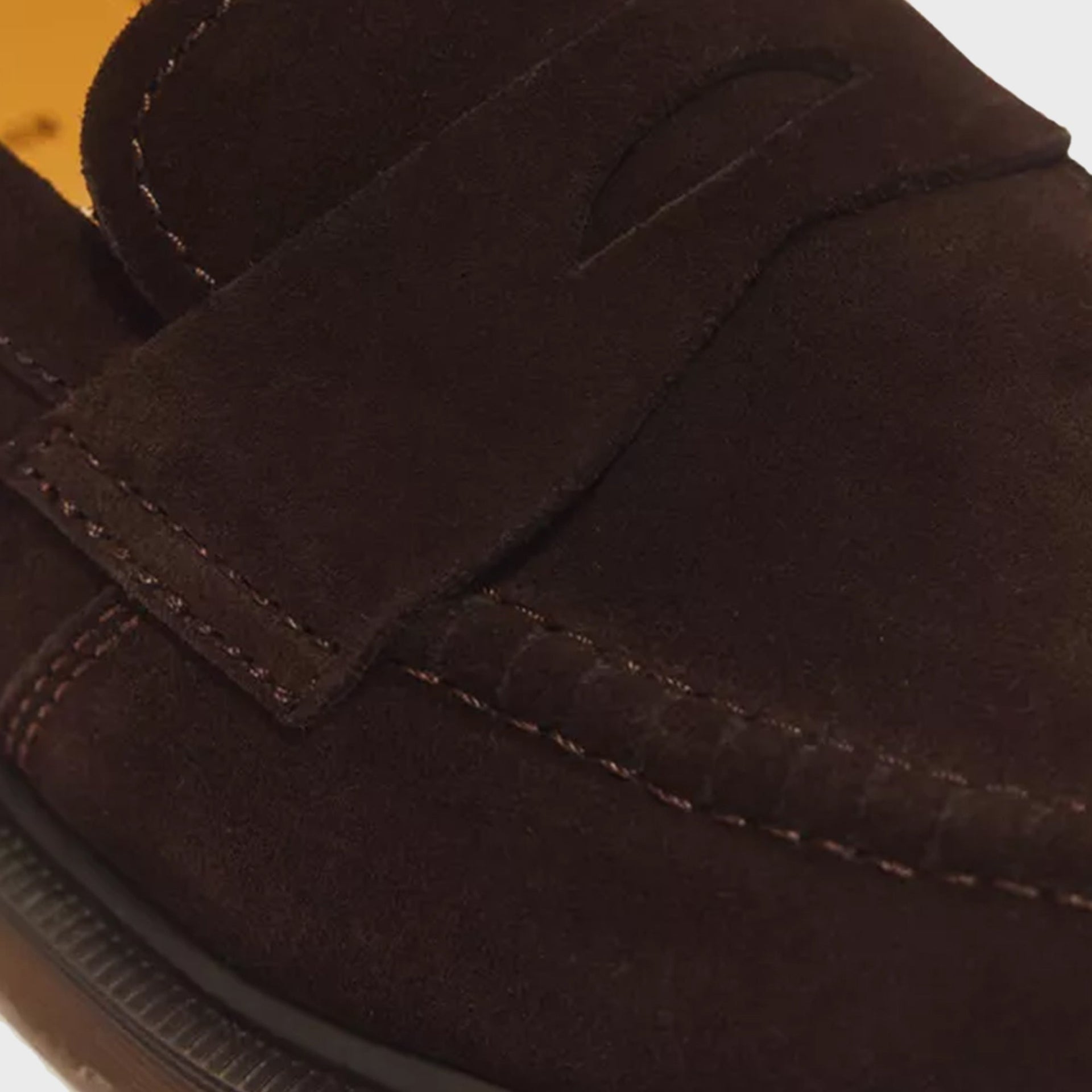 Dr. Martens Delapre Repello Calf Suede MB Penny Loafer - Brown