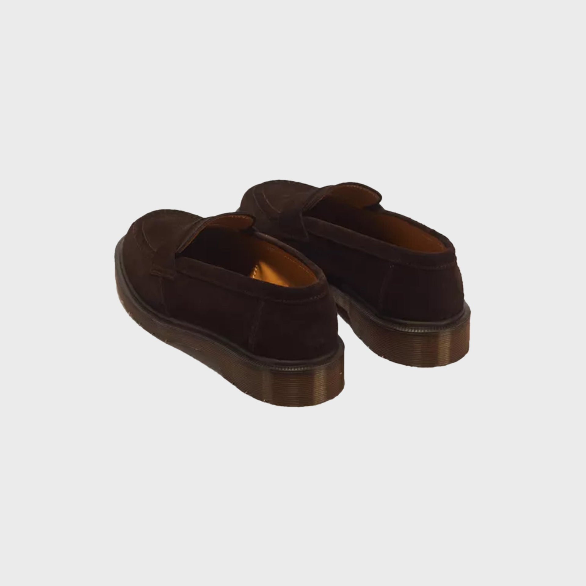 Dr. Martens Delapre Repello Calf Suede MB Penny Loafer - Brown